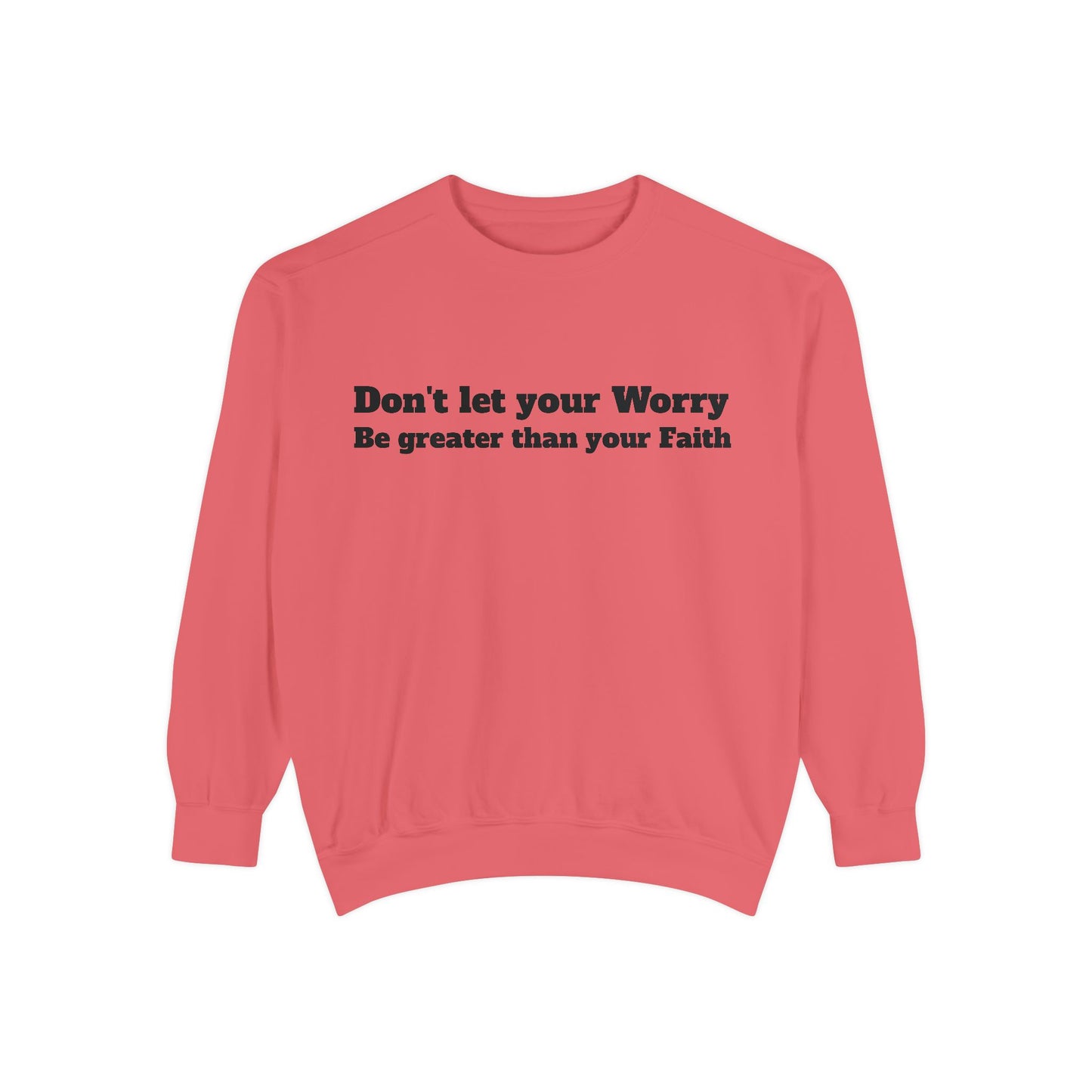 Inspirational Sweatshirt for Caregivers, Motivational Gift, Unisex Garment-Dyed Hoodie, Faith-Based Apparel, Comfortable Sweatshirt