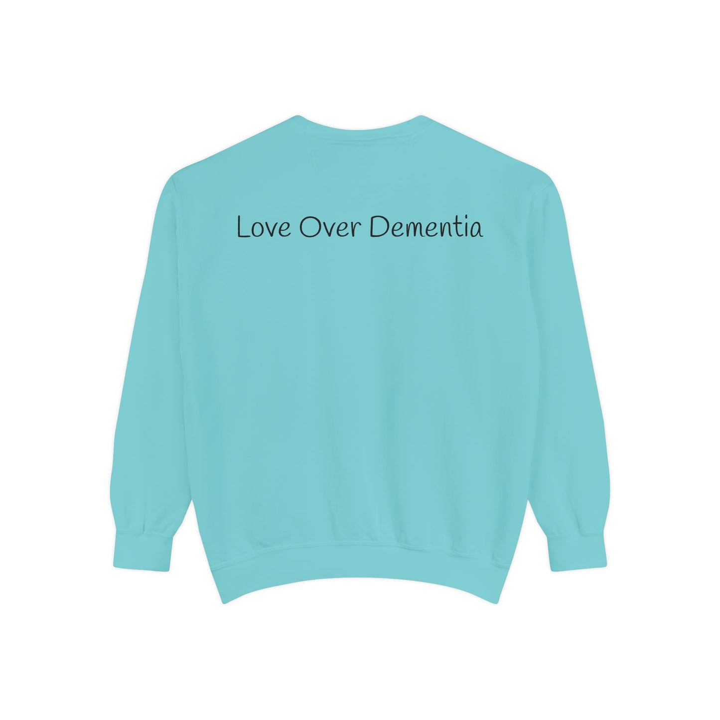 Inspirational Sweatshirt for Caregivers, Motivational Gift, Unisex Garment-Dyed Hoodie, Faith-Based Apparel, Comfortable Sweatshirt