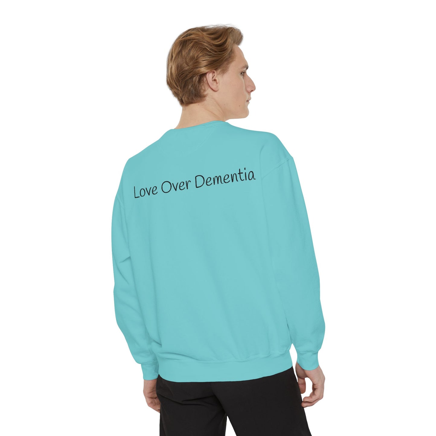 Inspirational Sweatshirt for Caregivers, Motivational Gift, Unisex Garment-Dyed Hoodie, Faith-Based Apparel, Comfortable Sweatshirt