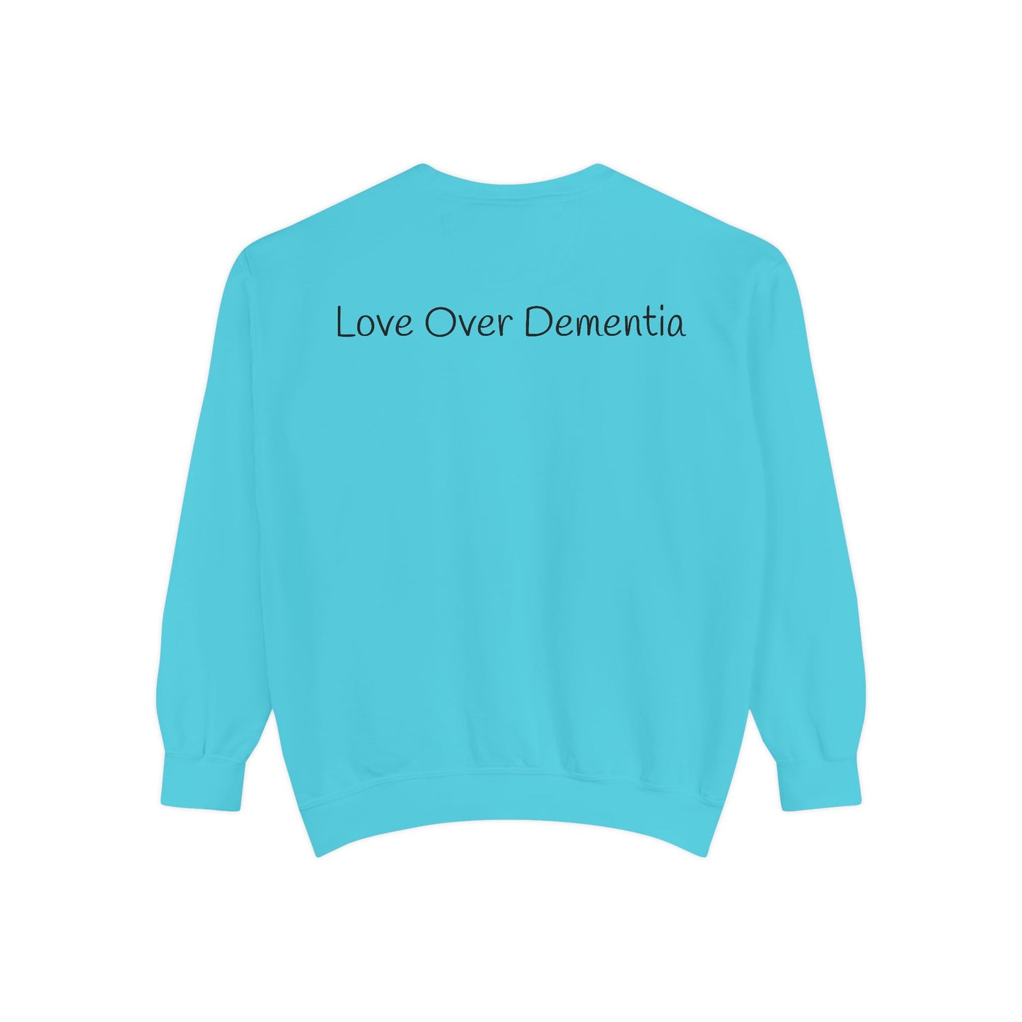 Inspirational Sweatshirt for Caregivers, Motivational Gift, Unisex Garment-Dyed Hoodie, Faith-Based Apparel, Comfortable Sweatshirt