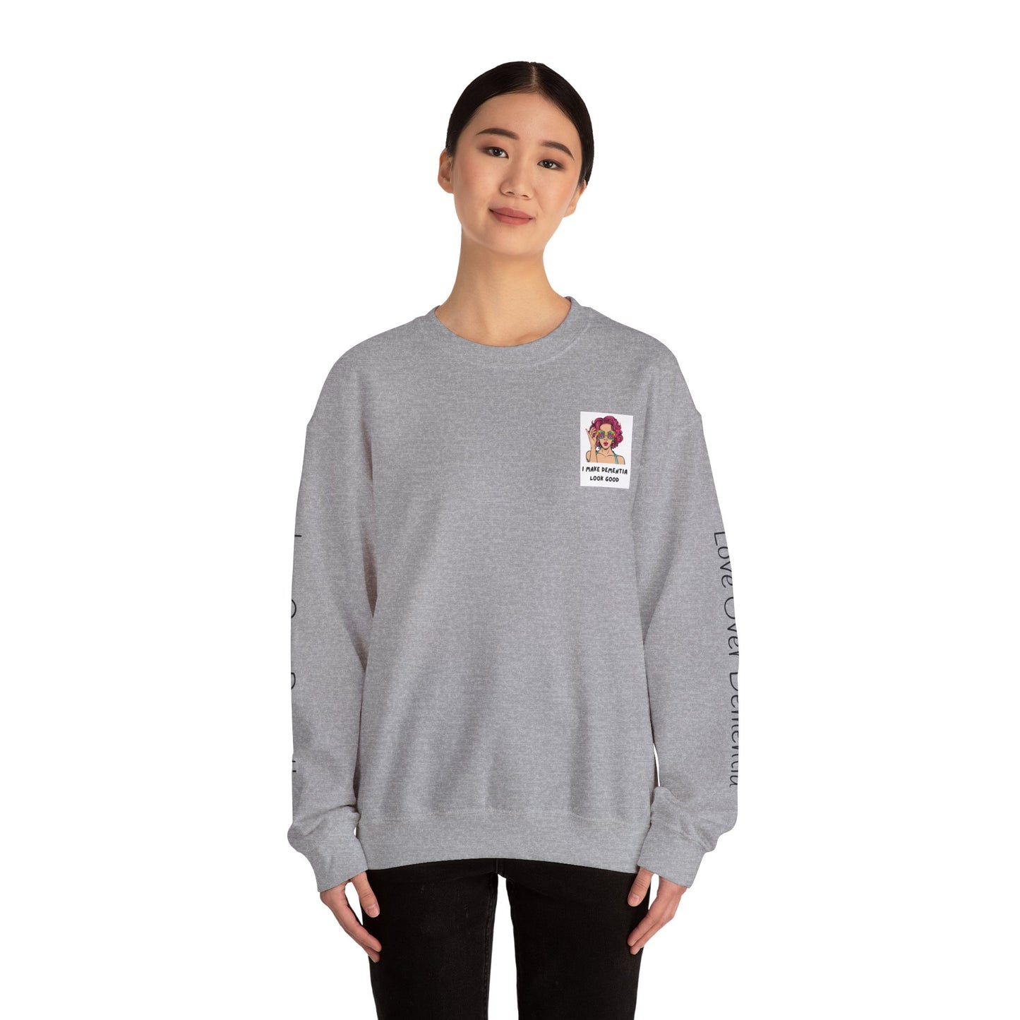 Unisex Heavy Blend™ Crewneck Sweatshirt with Dog Lover Design, Cozy Gift for Pet Owners, Cute Casual Wear, Perfect for Dog Lovers
