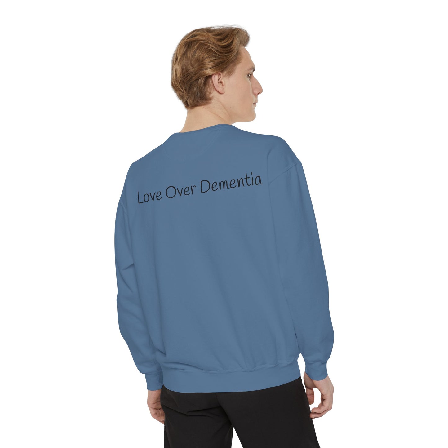 Inspirational Sweatshirt for Caregivers, Motivational Gift, Unisex Garment-Dyed Hoodie, Faith-Based Apparel, Comfortable Sweatshirt