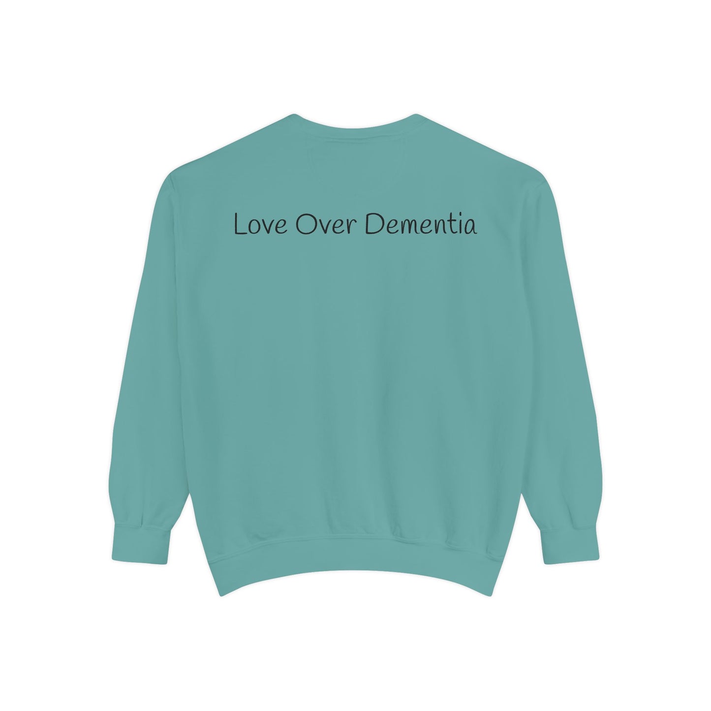 Inspirational Sweatshirt for Caregivers, Motivational Gift, Unisex Garment-Dyed Hoodie, Faith-Based Apparel, Comfortable Sweatshirt