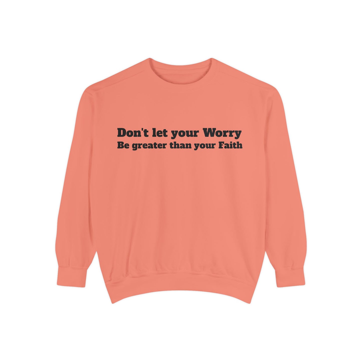 Inspirational Sweatshirt for Caregivers, Motivational Gift, Unisex Garment-Dyed Hoodie, Faith-Based Apparel, Comfortable Sweatshirt