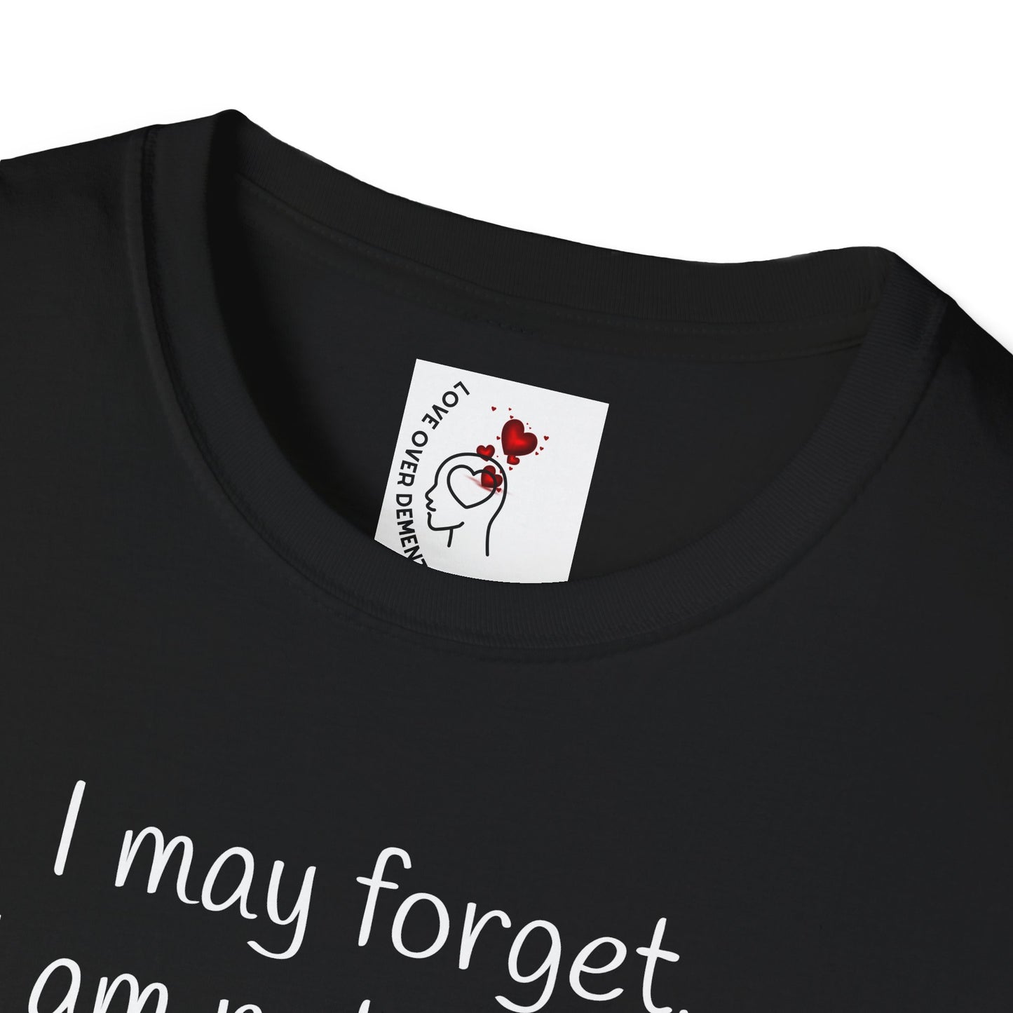 Inspirational Unisex T-Shirt - I May Forget, But I Am Not Forgotten - Great for Faith-Based Events, Casual Wear, Gifts, and Everyday Comfort