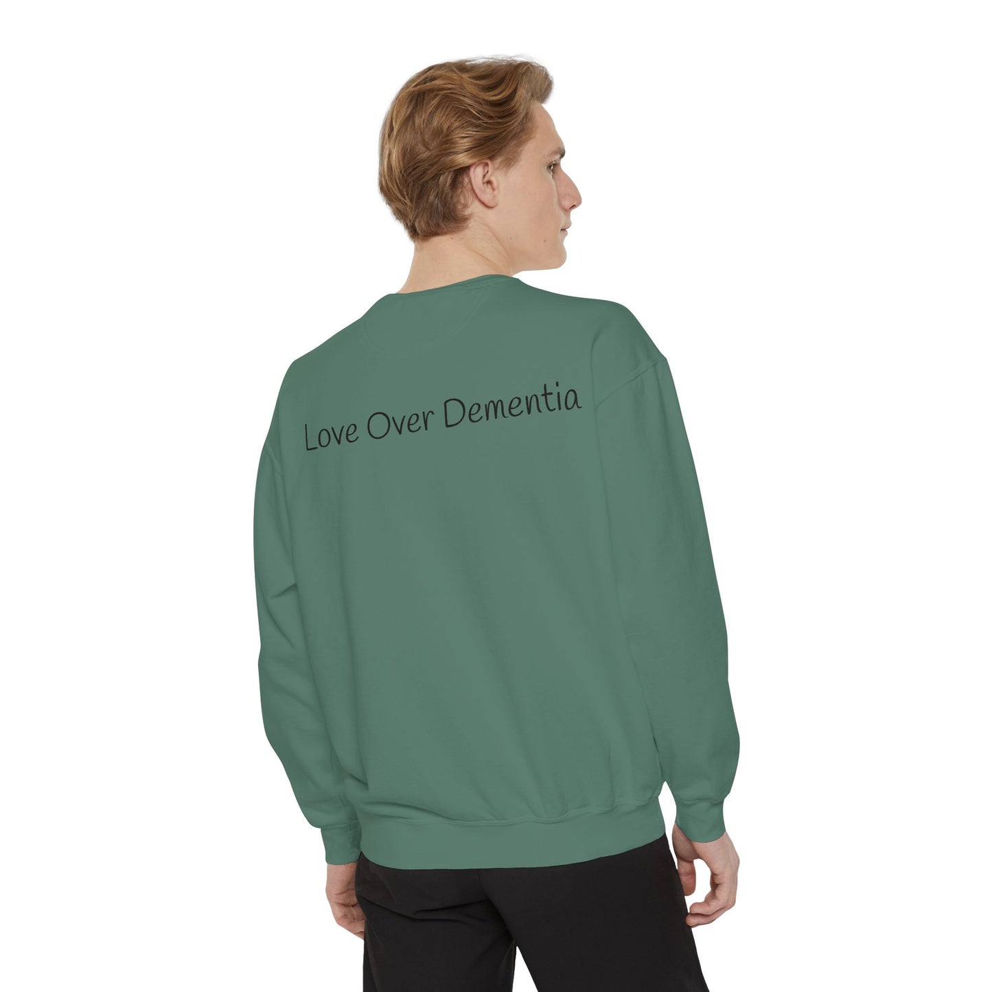 Inspirational Sweatshirt for Caregivers, Motivational Gift, Unisex Garment-Dyed Hoodie, Faith-Based Apparel, Comfortable Sweatshirt
