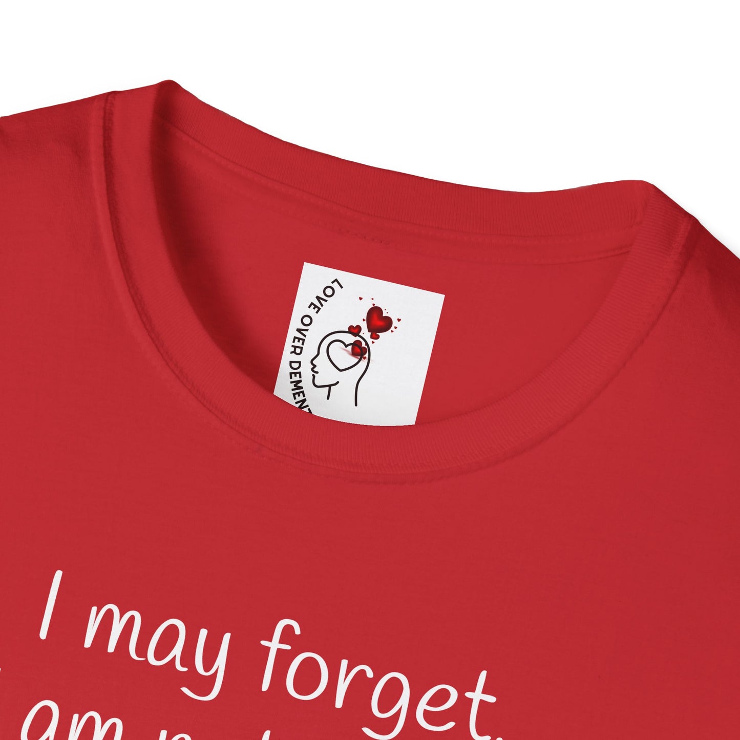 Inspirational Unisex T-Shirt - I May Forget, But I Am Not Forgotten - Great for Faith-Based Events, Casual Wear, Gifts, and Everyday Comfort