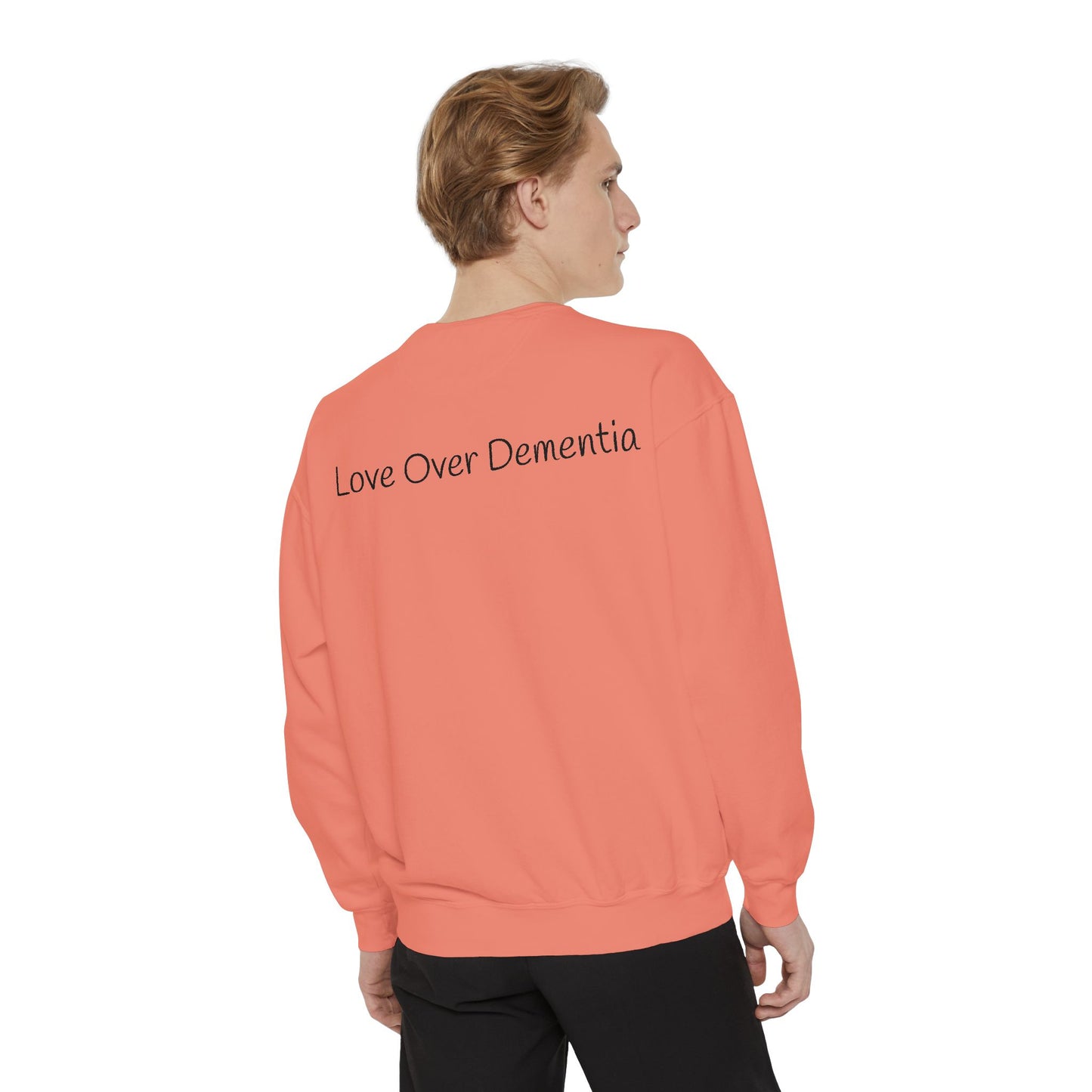 Inspirational Sweatshirt for Caregivers, Motivational Gift, Unisex Garment-Dyed Hoodie, Faith-Based Apparel, Comfortable Sweatshirt