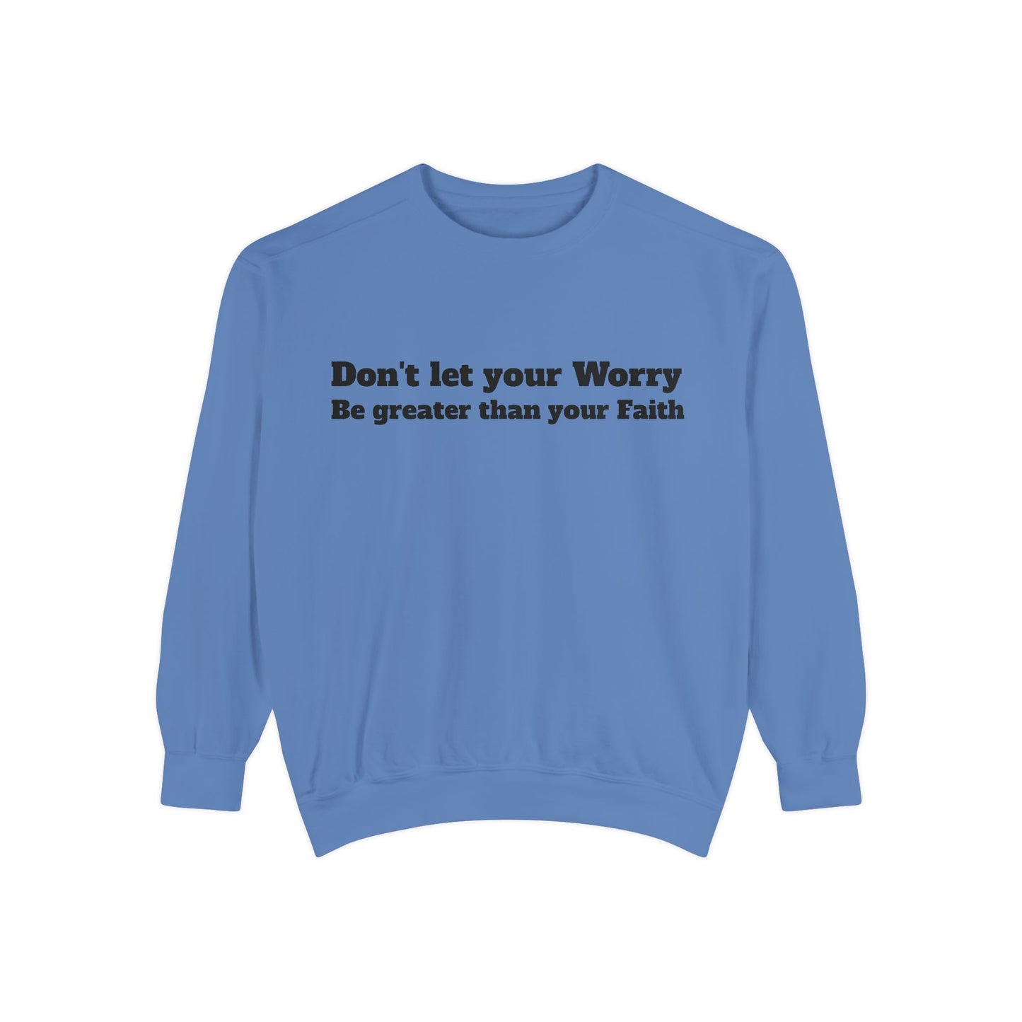 Inspirational Sweatshirt for Caregivers, Motivational Gift, Unisex Garment-Dyed Hoodie, Faith-Based Apparel, Comfortable Sweatshirt