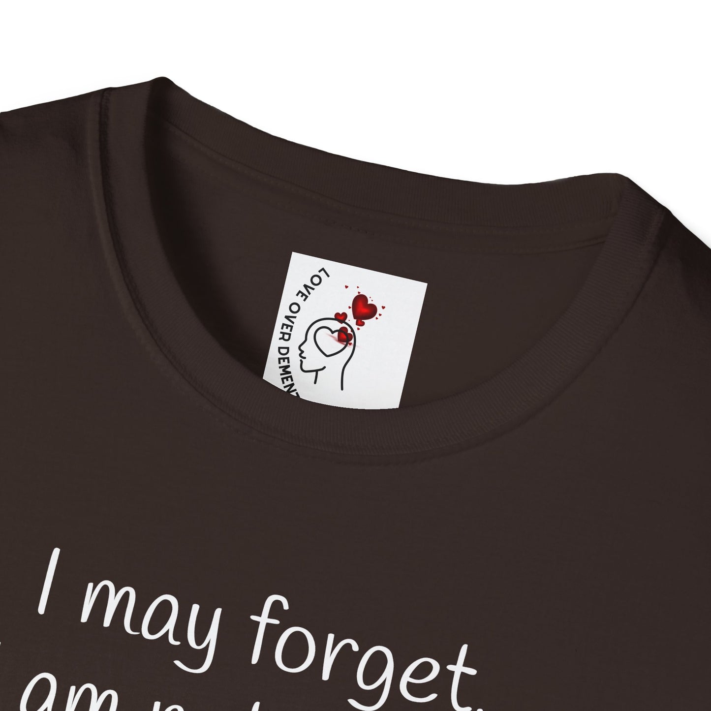 Inspirational Unisex T-Shirt - I May Forget, But I Am Not Forgotten - Great for Faith-Based Events, Casual Wear, Gifts, and Everyday Comfort