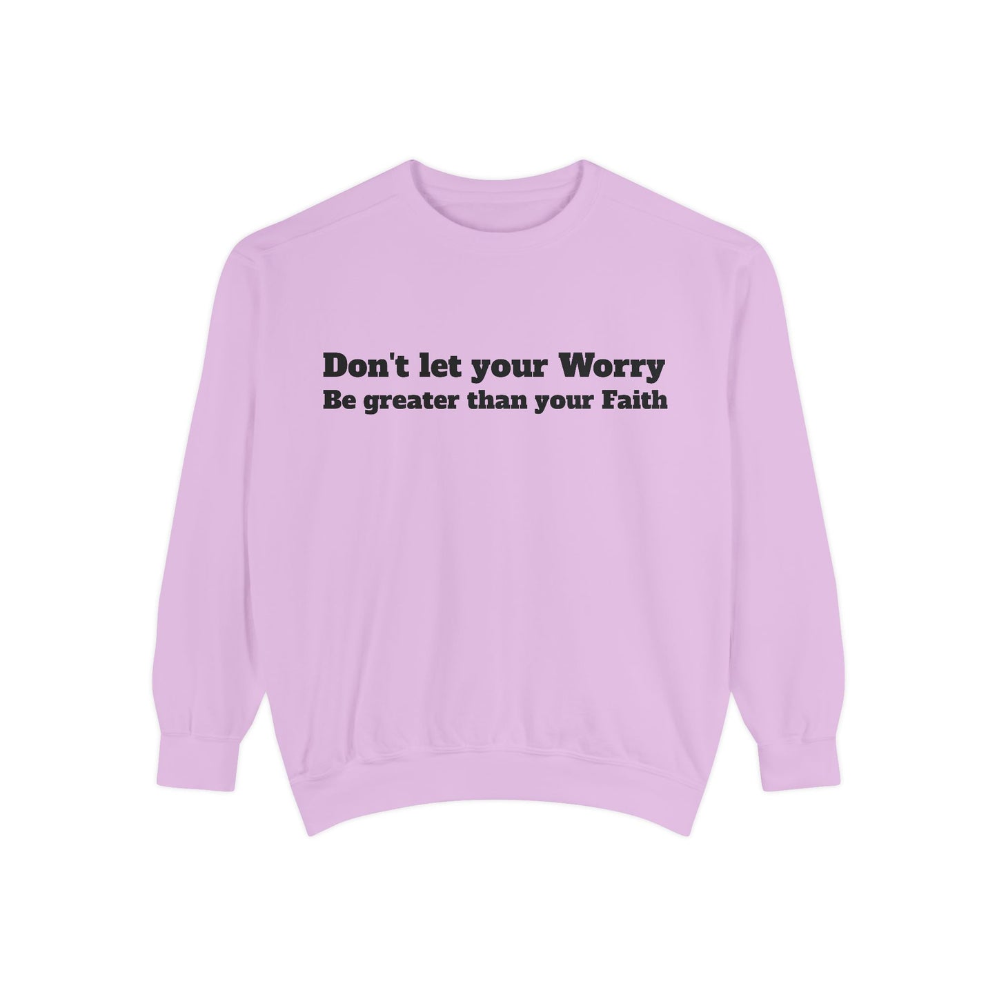 Inspirational Sweatshirt for Caregivers, Motivational Gift, Unisex Garment-Dyed Hoodie, Faith-Based Apparel, Comfortable Sweatshirt