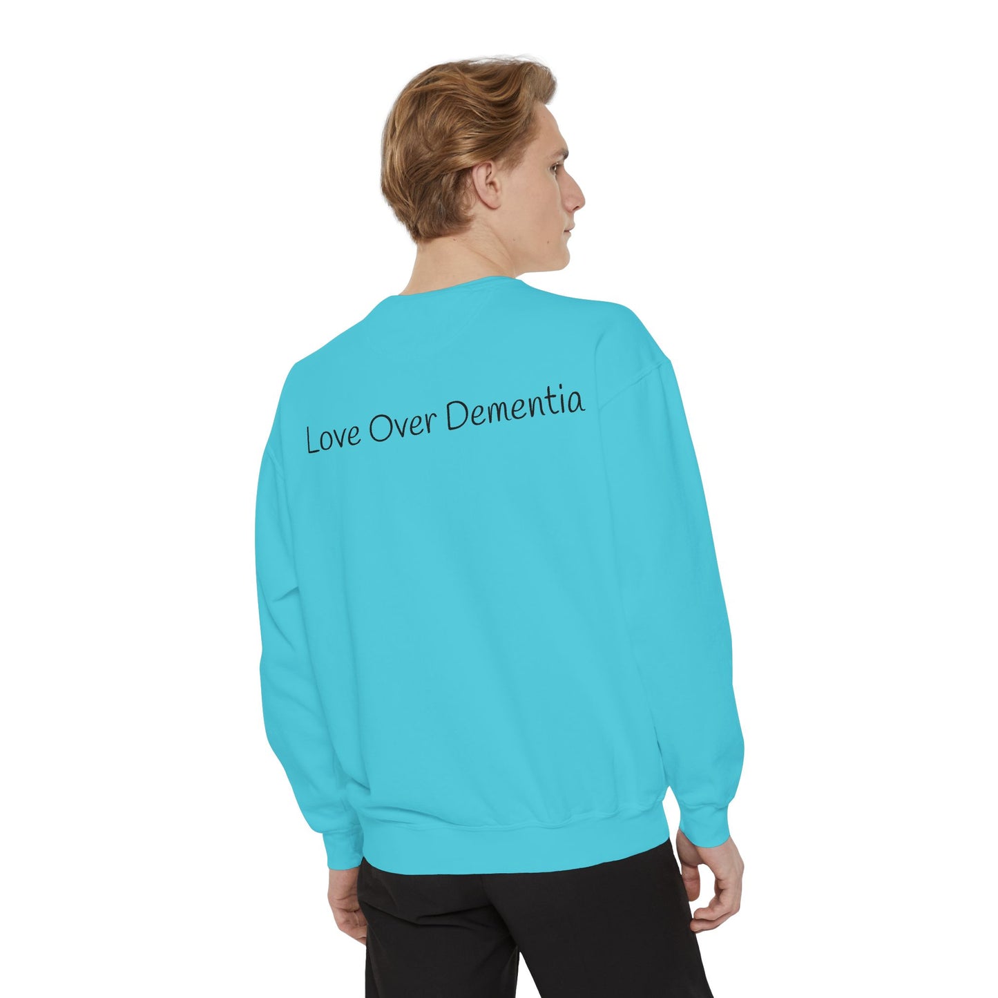 Inspirational Sweatshirt for Caregivers, Motivational Gift, Unisex Garment-Dyed Hoodie, Faith-Based Apparel, Comfortable Sweatshirt
