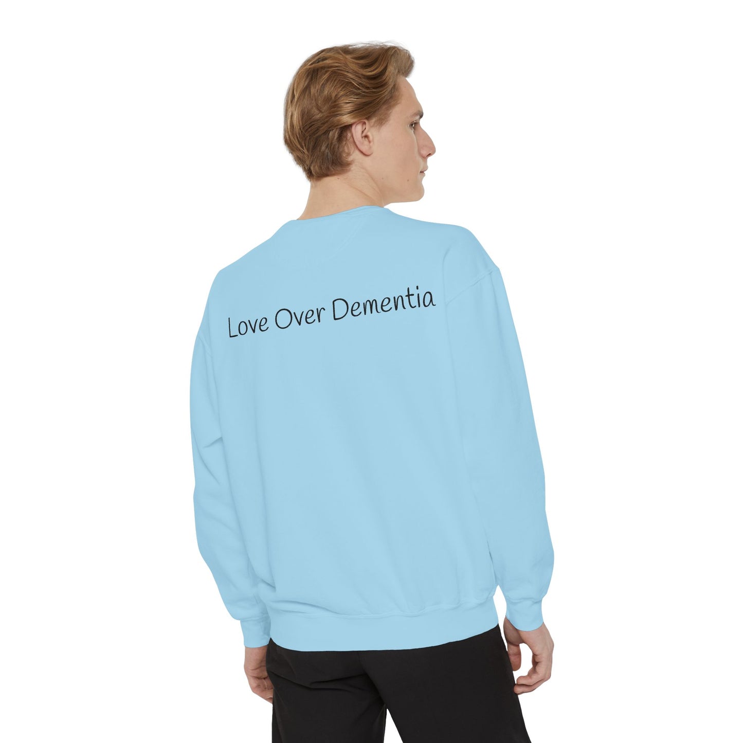 Inspirational Sweatshirt for Caregivers, Motivational Gift, Unisex Garment-Dyed Hoodie, Faith-Based Apparel, Comfortable Sweatshirt