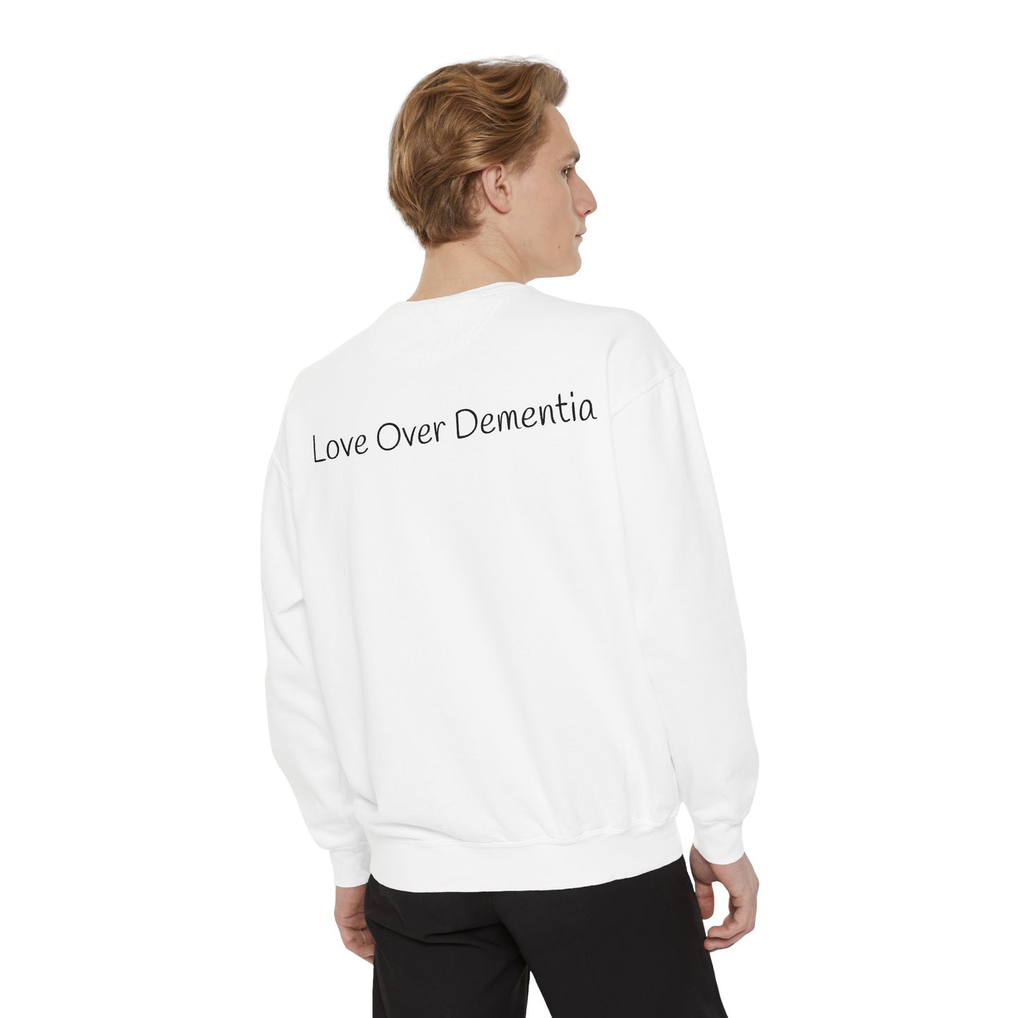 Inspirational Sweatshirt for Caregivers, Motivational Gift, Unisex Garment-Dyed Hoodie, Faith-Based Apparel, Comfortable Sweatshirt