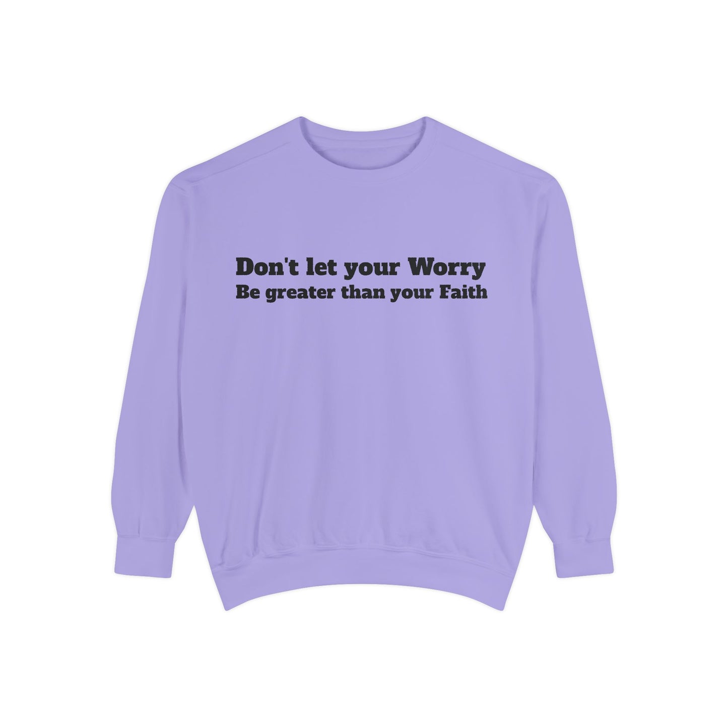 Inspirational Sweatshirt for Caregivers, Motivational Gift, Unisex Garment-Dyed Hoodie, Faith-Based Apparel, Comfortable Sweatshirt