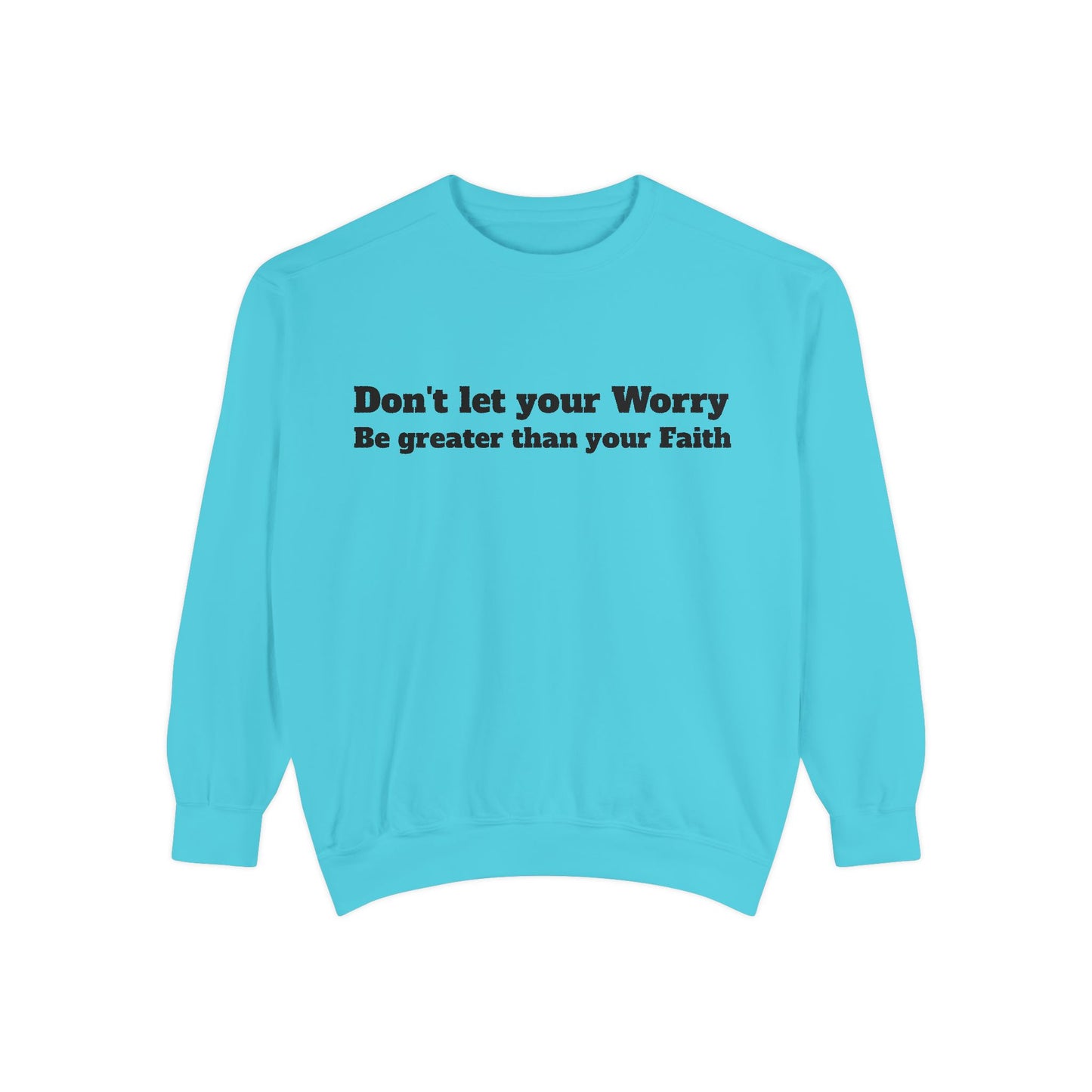 Inspirational Sweatshirt for Caregivers, Motivational Gift, Unisex Garment-Dyed Hoodie, Faith-Based Apparel, Comfortable Sweatshirt