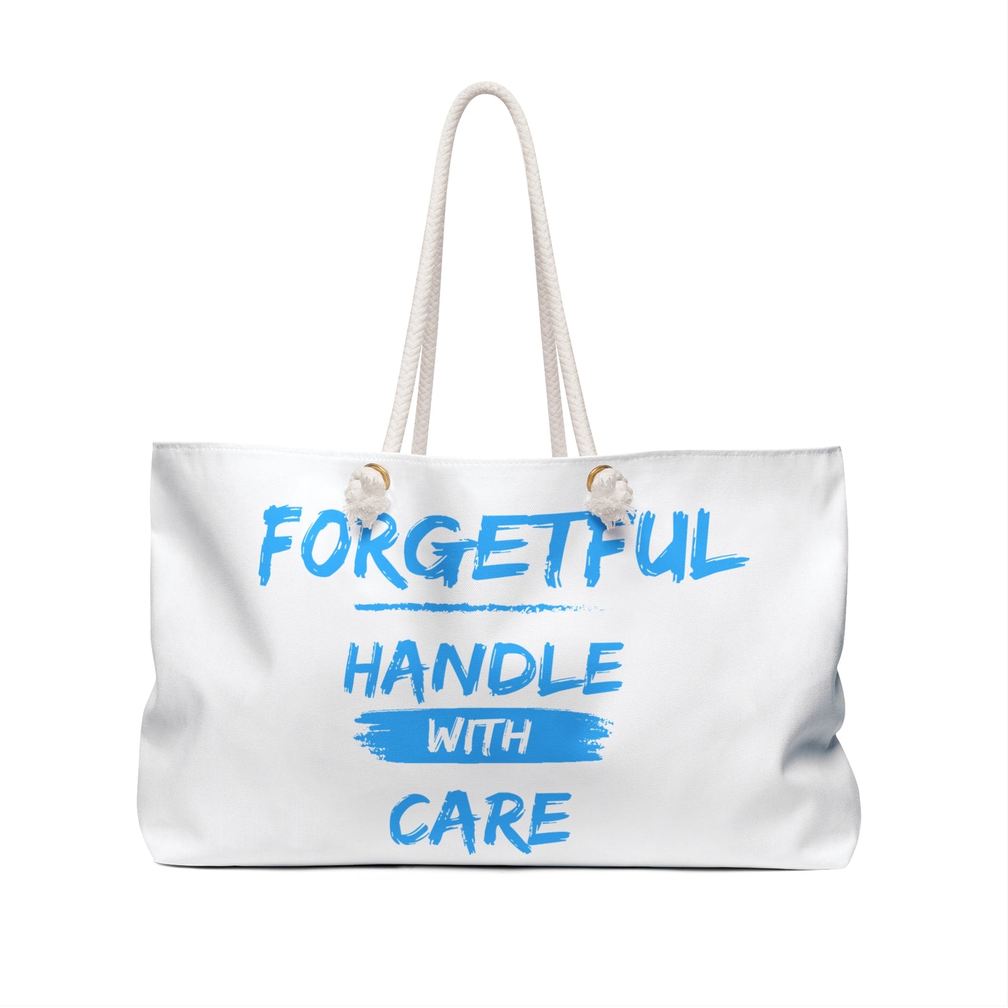 Nurse Tote Bag with Forgetful Handle with Care
