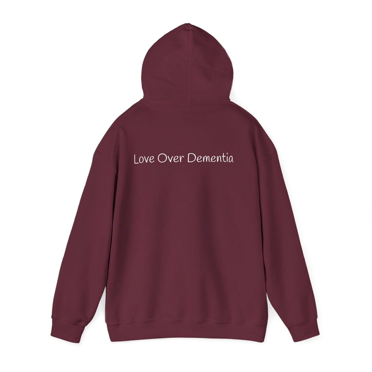 Inspiring Vision Sweatshirt, Motivational Hoodie, Supportive Gift, Unisex Dream Sweatshirt, Love & Dementia Awareness Hoodie