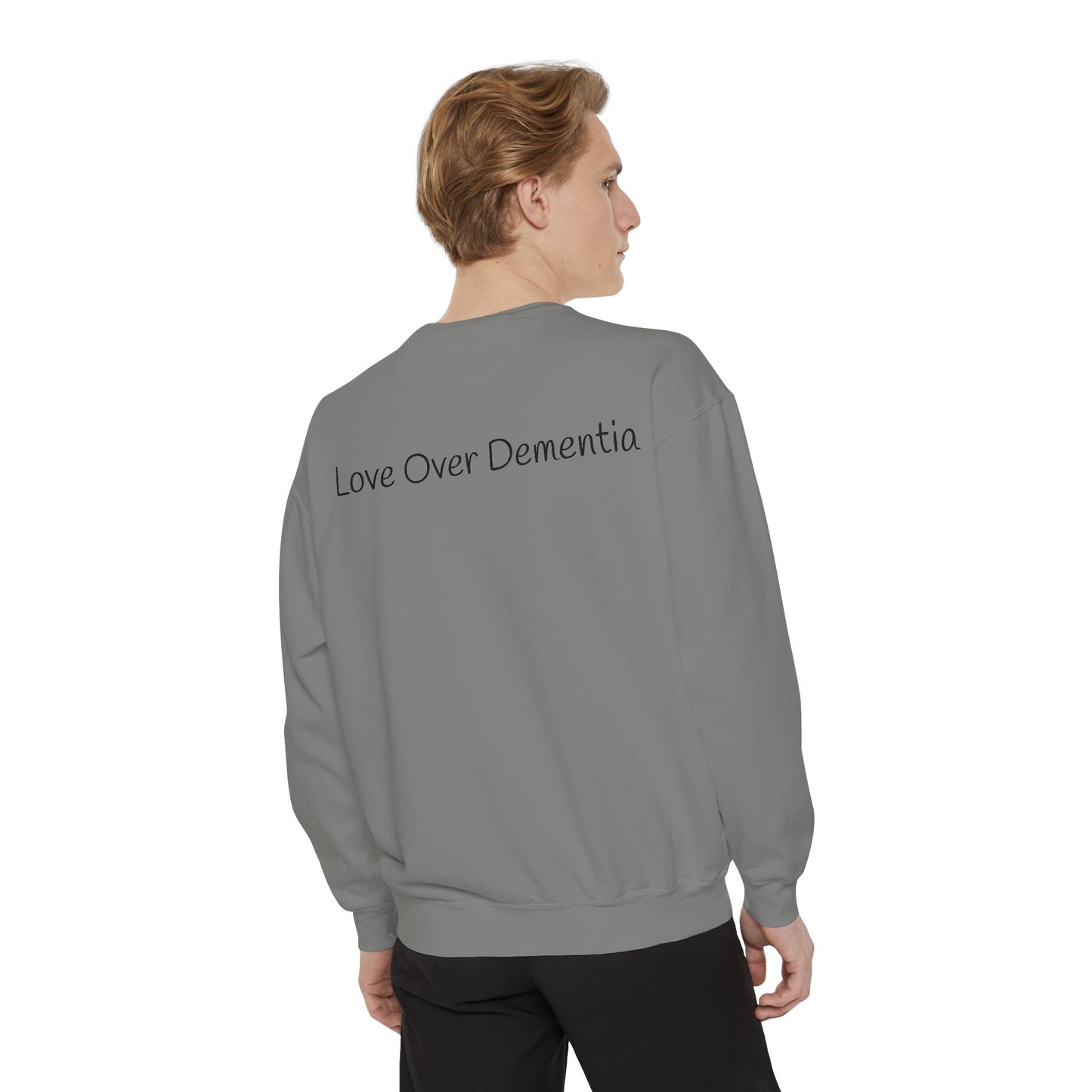 Inspirational Sweatshirt for Caregivers, Motivational Gift, Unisex Garment-Dyed Hoodie, Faith-Based Apparel, Comfortable Sweatshirt