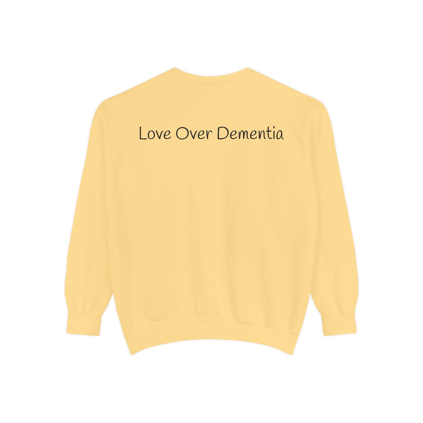Inspirational Sweatshirt for Caregivers, Motivational Gift, Unisex Garment-Dyed Hoodie, Faith-Based Apparel, Comfortable Sweatshirt
