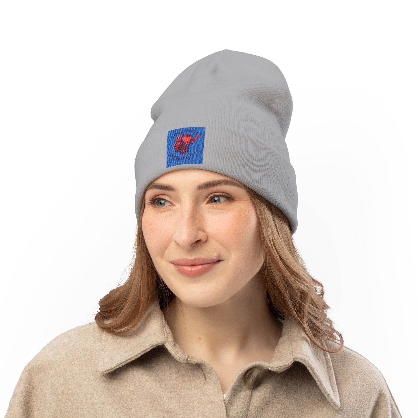 Embroidered Knit Beanie | Cozy Winter Hat, Fashion Accessory, Gift for Him/Her, Stylish Beanie, Fall/Winter Wear