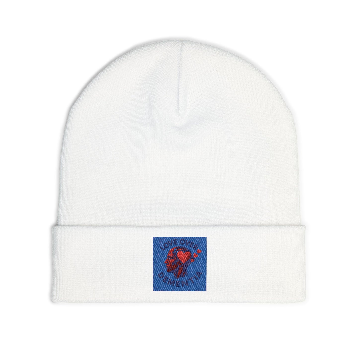 Embroidered Knit Beanie | Cozy Winter Hat, Fashion Accessory, Gift for Him/Her, Stylish Beanie, Fall/Winter Wear