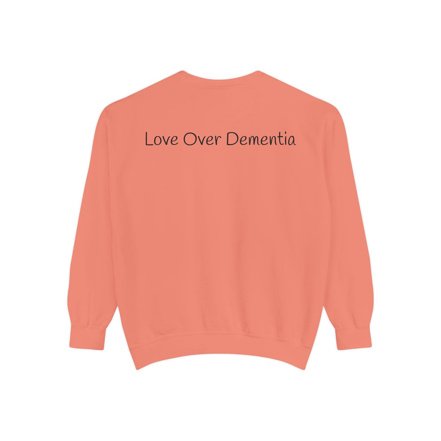 Inspirational Sweatshirt for Caregivers, Motivational Gift, Unisex Garment-Dyed Hoodie, Faith-Based Apparel, Comfortable Sweatshirt
