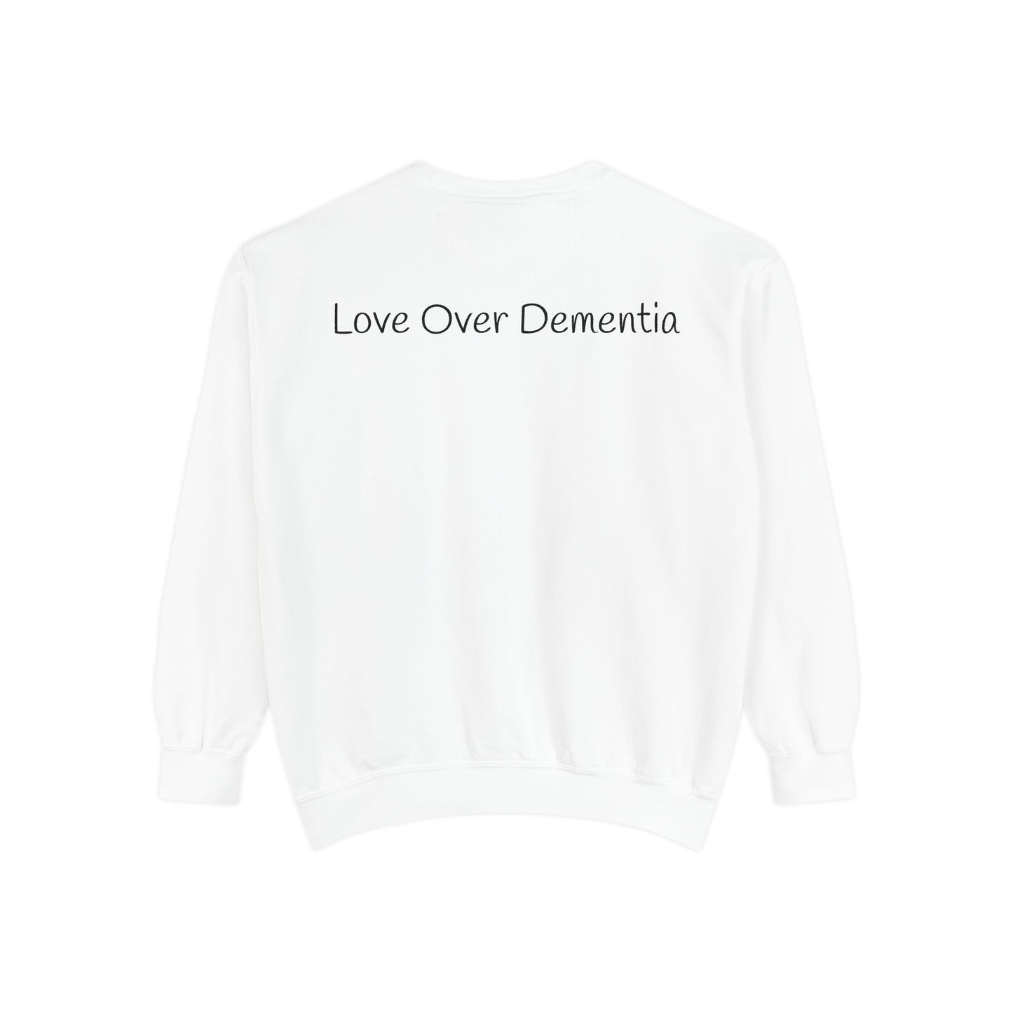 Inspirational Sweatshirt for Caregivers, Motivational Gift, Unisex Garment-Dyed Hoodie, Faith-Based Apparel, Comfortable Sweatshirt