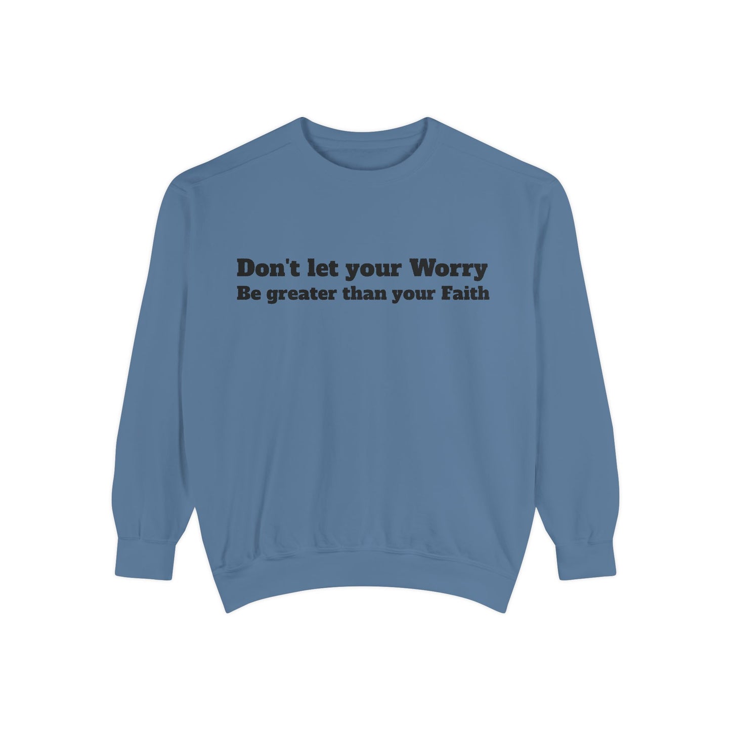 Inspirational Sweatshirt for Caregivers, Motivational Gift, Unisex Garment-Dyed Hoodie, Faith-Based Apparel, Comfortable Sweatshirt