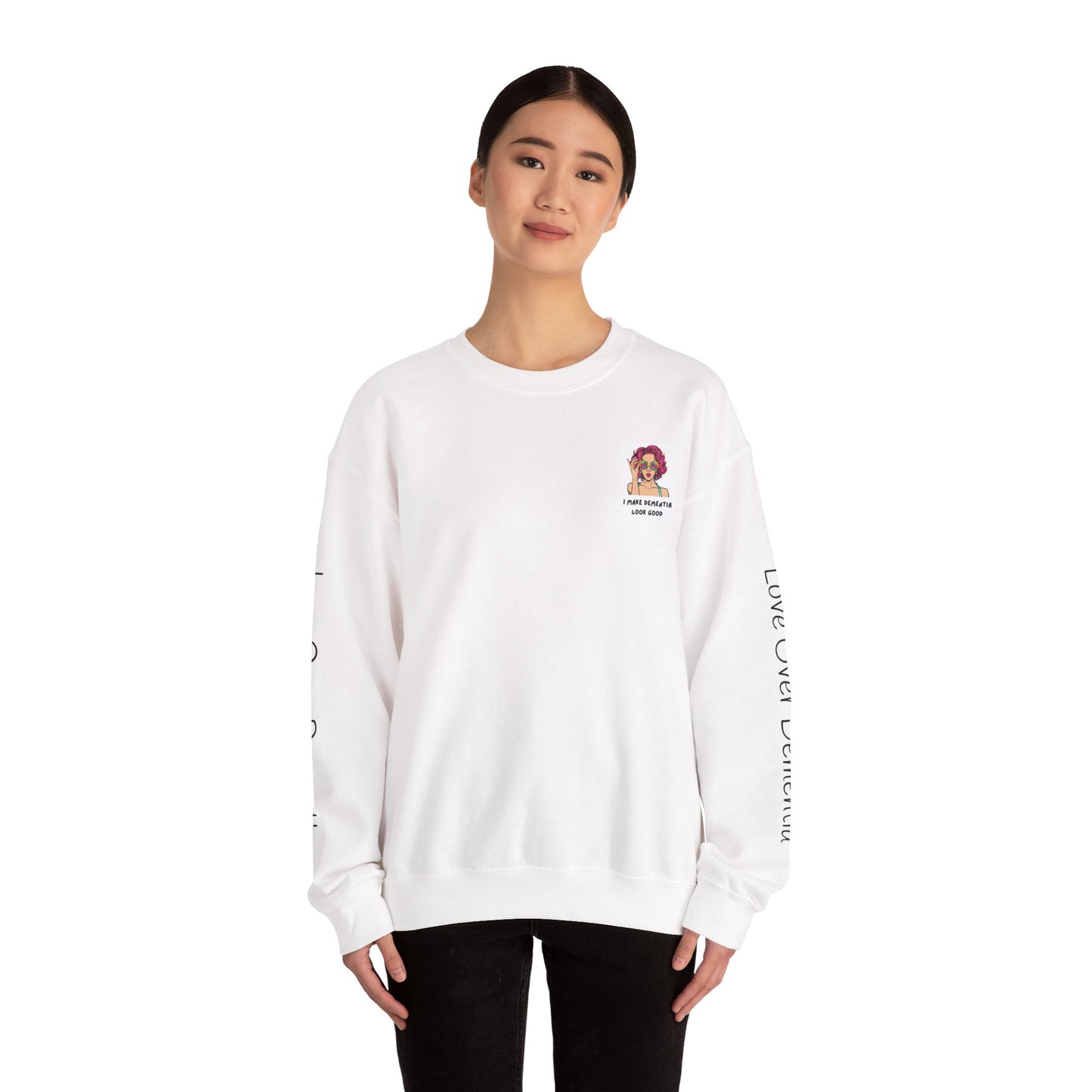 Unisex Heavy Blend™ Crewneck Sweatshirt with Dog Lover Design, Cozy Gift for Pet Owners, Cute Casual Wear, Perfect for Dog Lovers