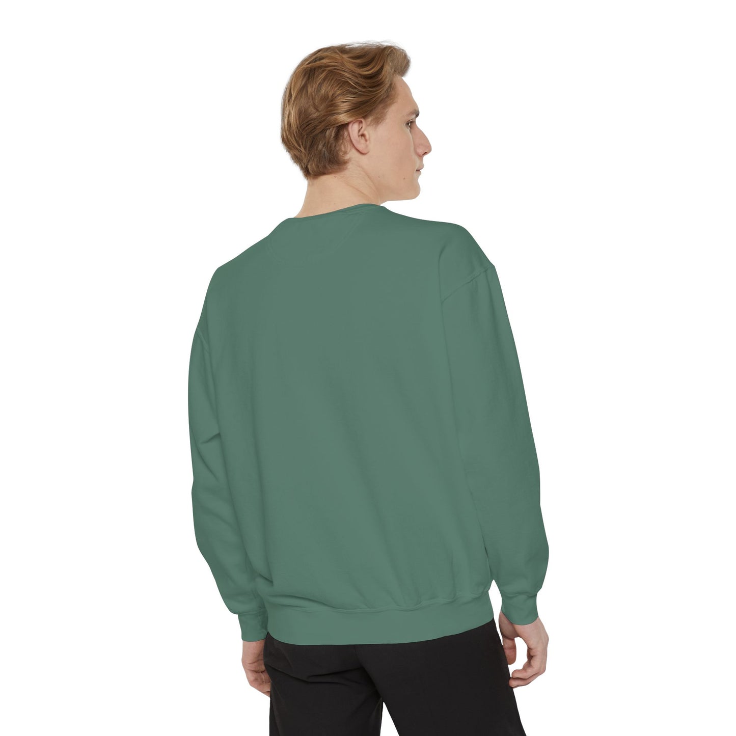 Love Over Dementia Sweatshirt, Unisex Garment-Dyed Crewneck, Thoughtful Gift for Caregivers, Awareness Apparel, Cozy Everyday Wear