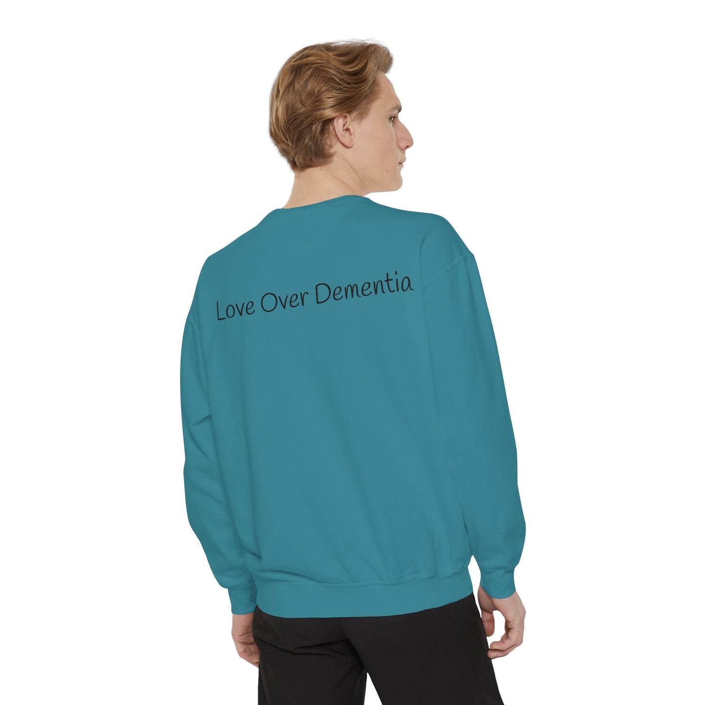 Inspirational Sweatshirt for Caregivers, Motivational Gift, Unisex Garment-Dyed Hoodie, Faith-Based Apparel, Comfortable Sweatshirt