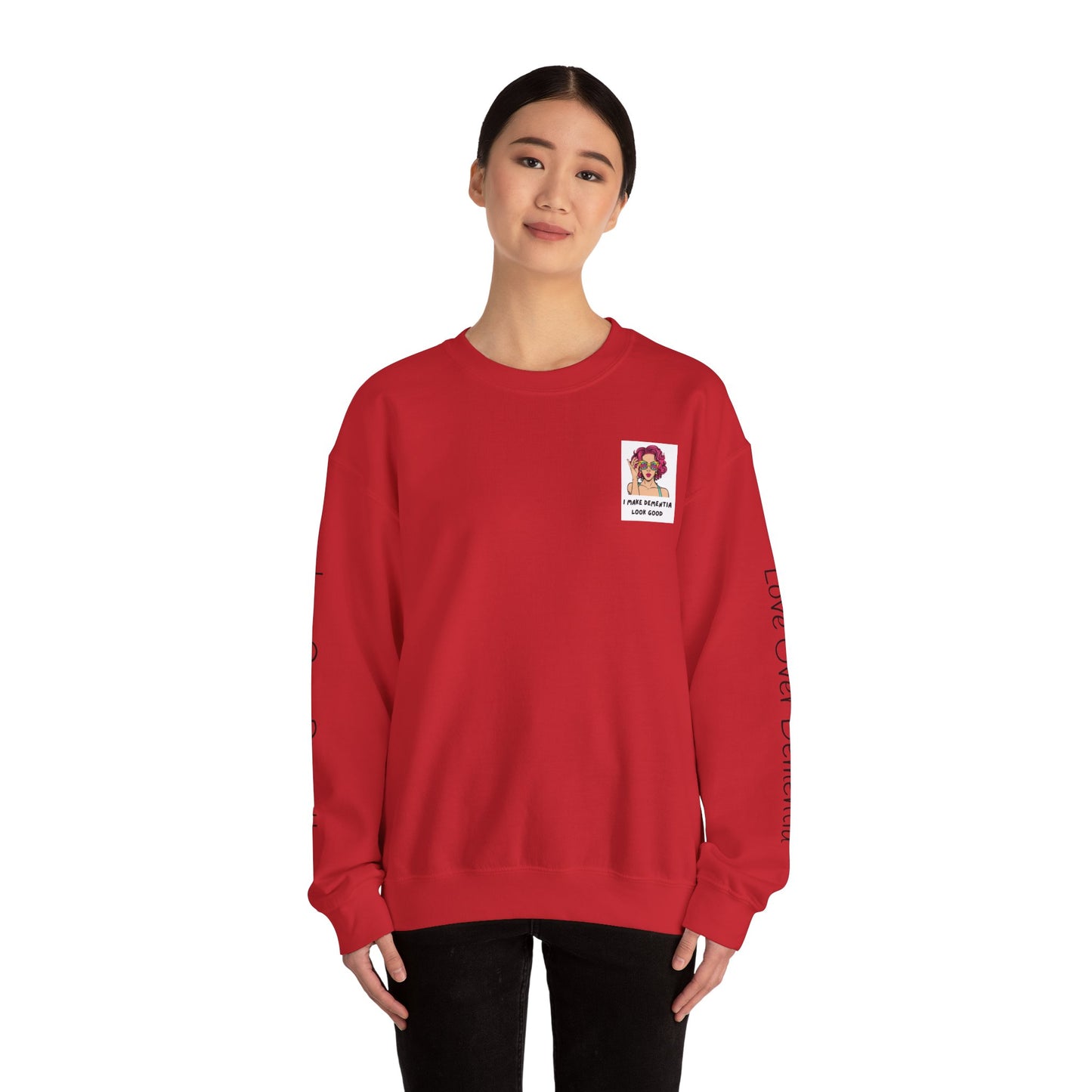 Unisex Heavy Blend™ Crewneck Sweatshirt with Dog Lover Design, Cozy Gift for Pet Owners, Cute Casual Wear, Perfect for Dog Lovers