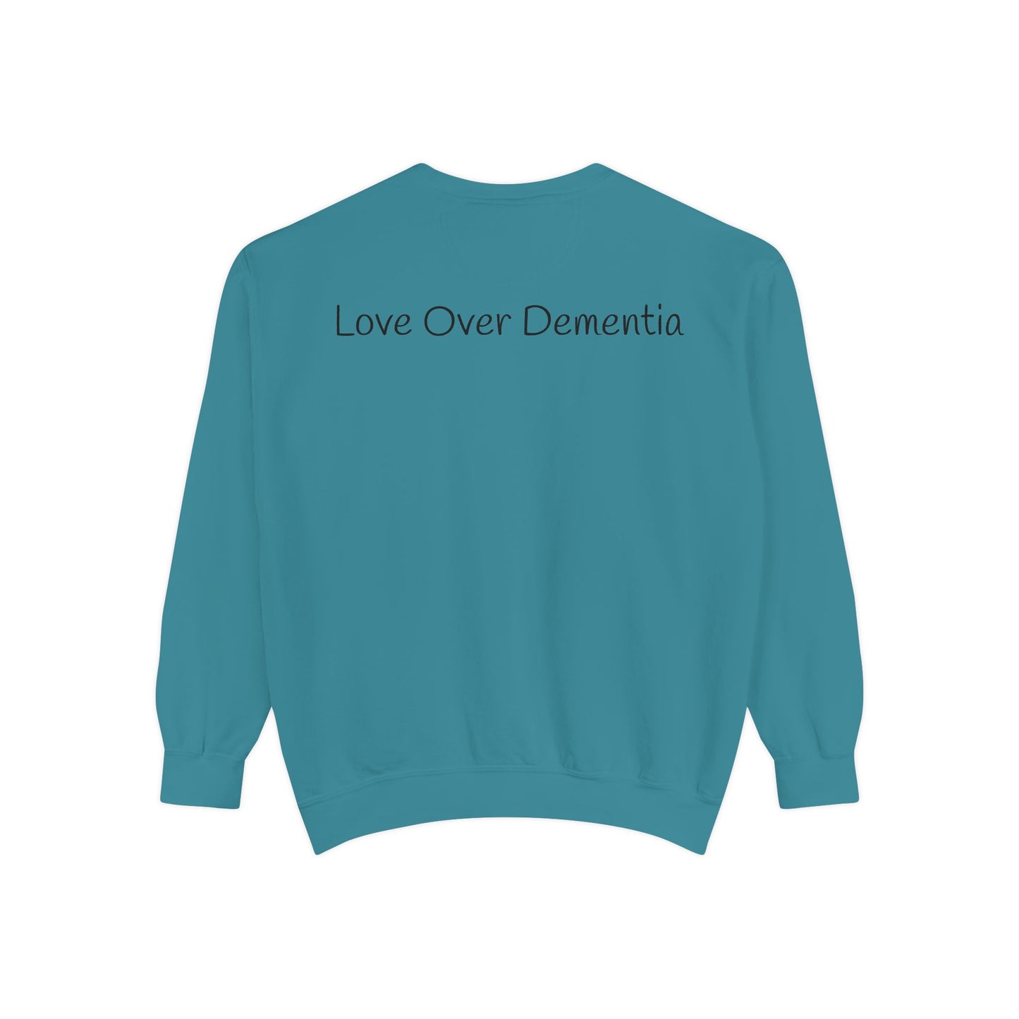 Inspirational Sweatshirt for Caregivers, Motivational Gift, Unisex Garment-Dyed Hoodie, Faith-Based Apparel, Comfortable Sweatshirt