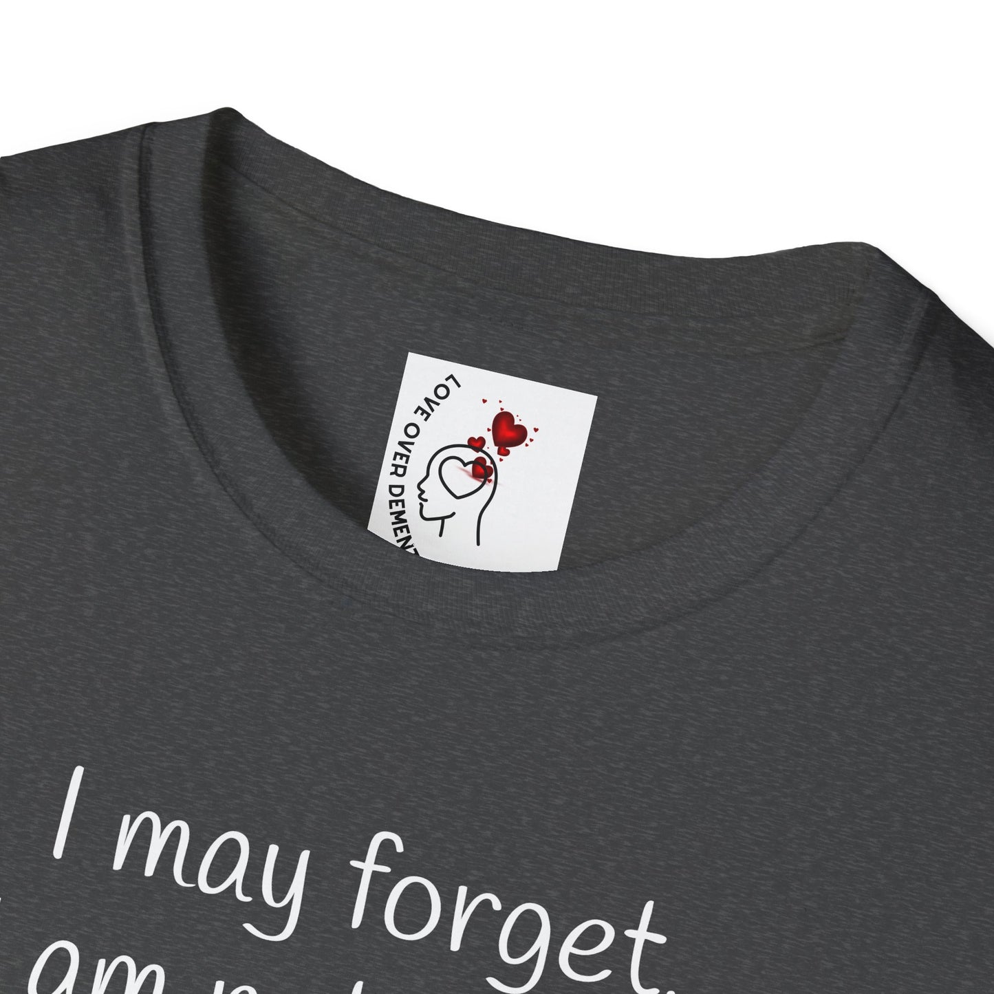 Inspirational Unisex T-Shirt - I May Forget, But I Am Not Forgotten - Great for Faith-Based Events, Casual Wear, Gifts, and Everyday Comfort