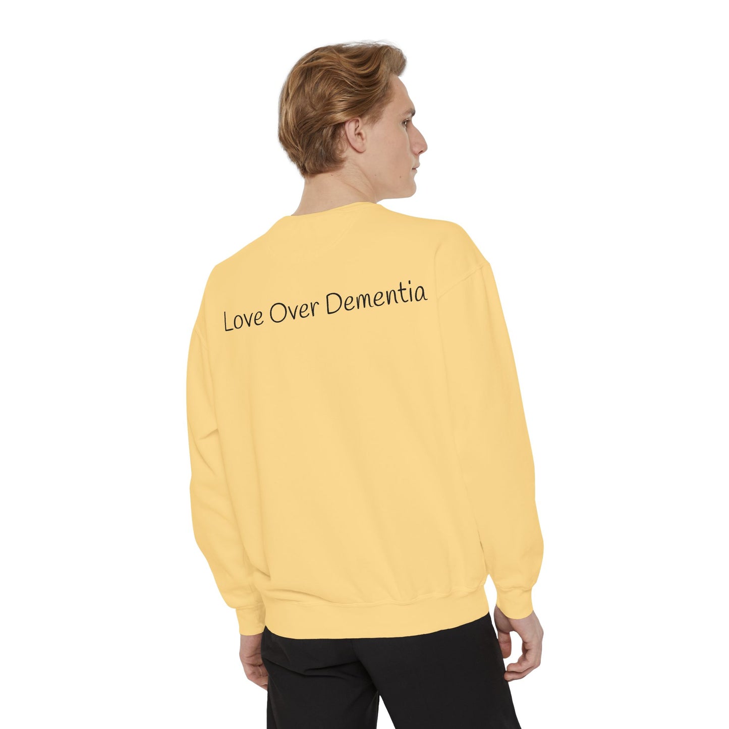 Inspirational Sweatshirt for Caregivers, Motivational Gift, Unisex Garment-Dyed Hoodie, Faith-Based Apparel, Comfortable Sweatshirt