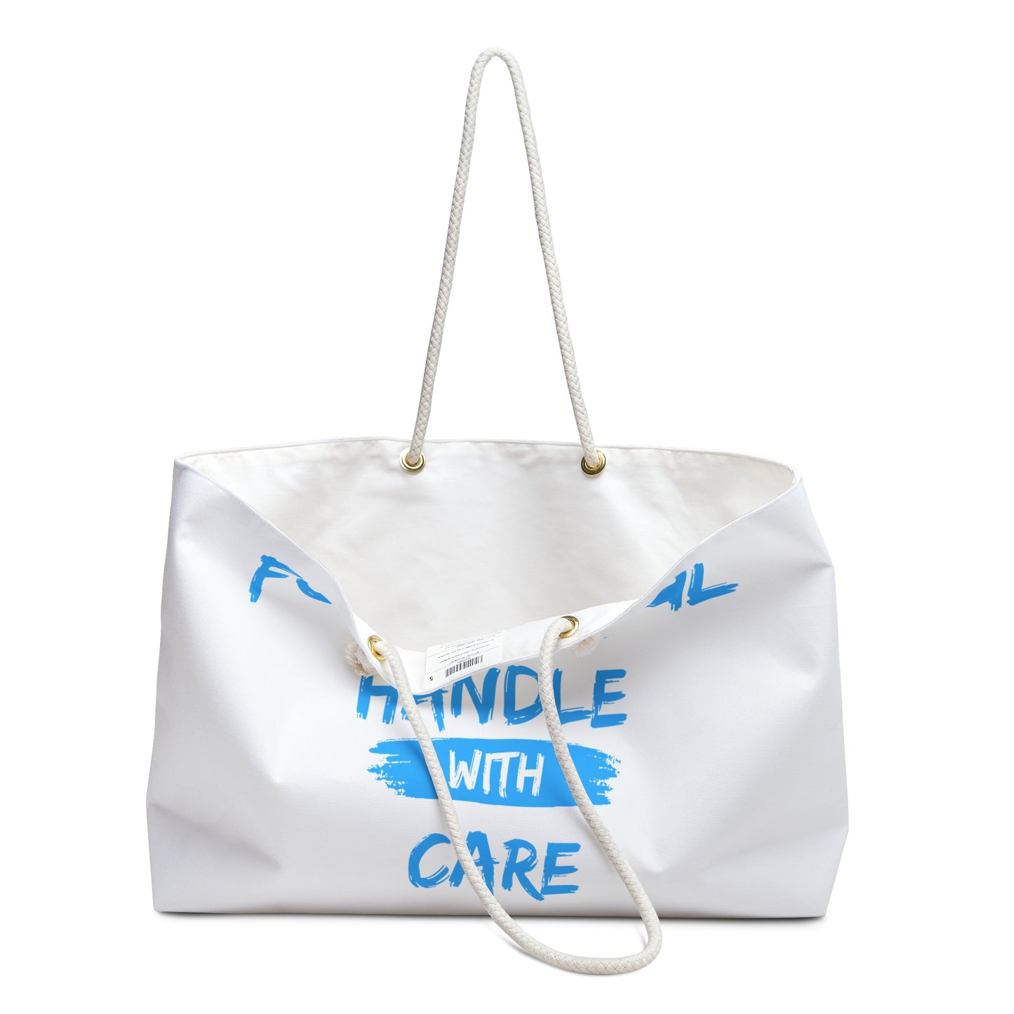 Nurse Tote Bag with Forgetful Handle with Care