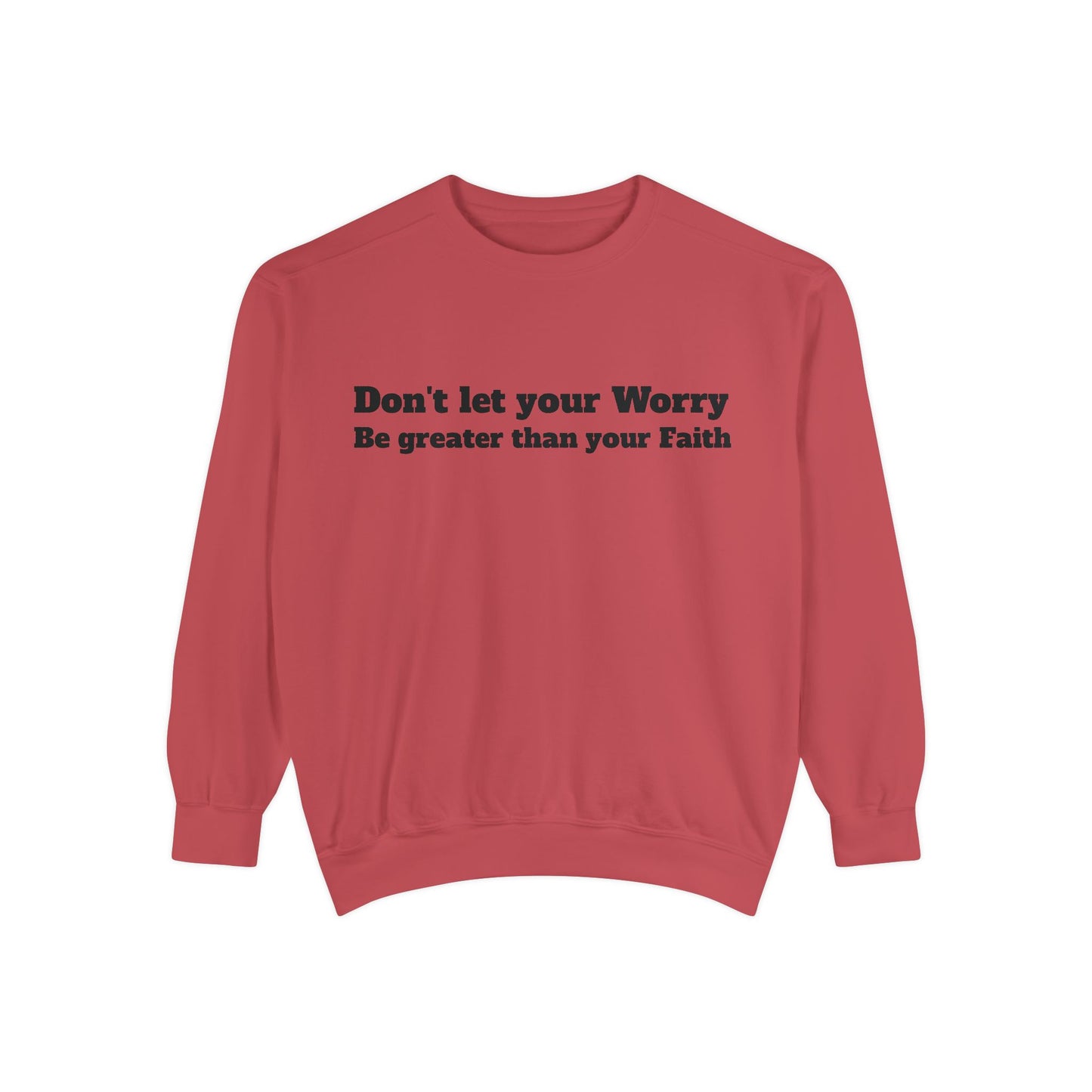 Inspirational Sweatshirt for Caregivers, Motivational Gift, Unisex Garment-Dyed Hoodie, Faith-Based Apparel, Comfortable Sweatshirt