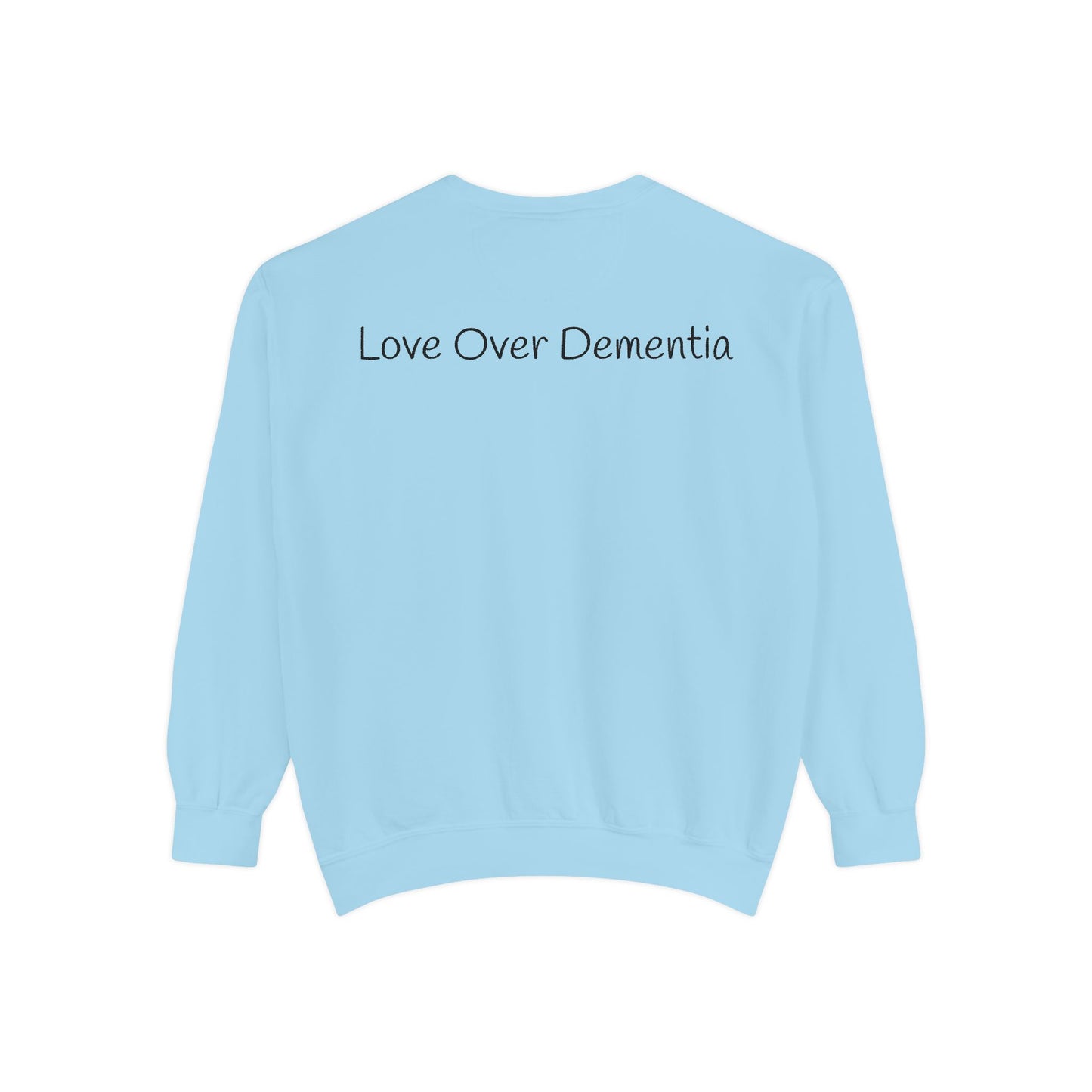 Inspirational Sweatshirt for Caregivers, Motivational Gift, Unisex Garment-Dyed Hoodie, Faith-Based Apparel, Comfortable Sweatshirt