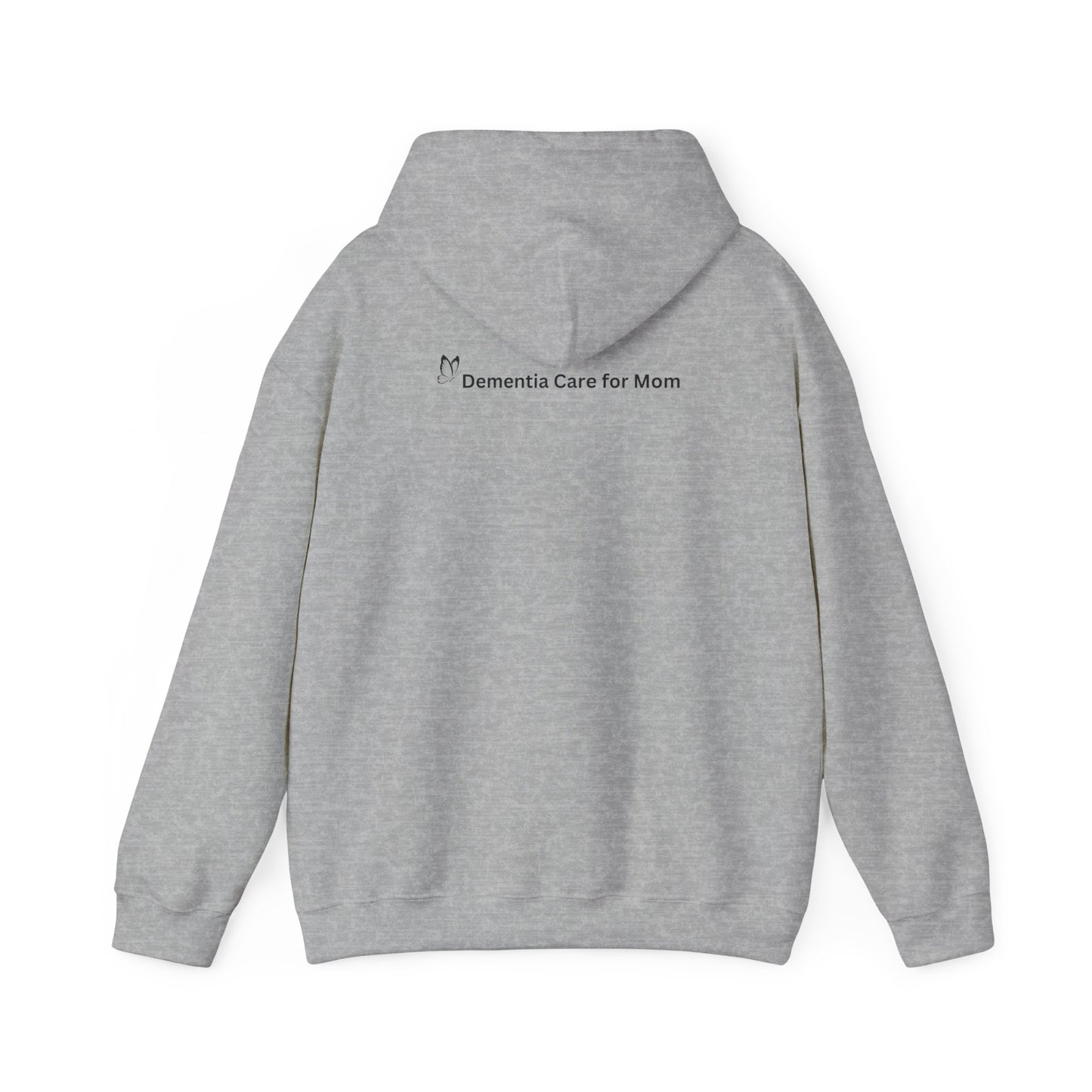 Unisex Heavy Blend™ Hooded Sweatshirt with My Mom May Have Dementia Design