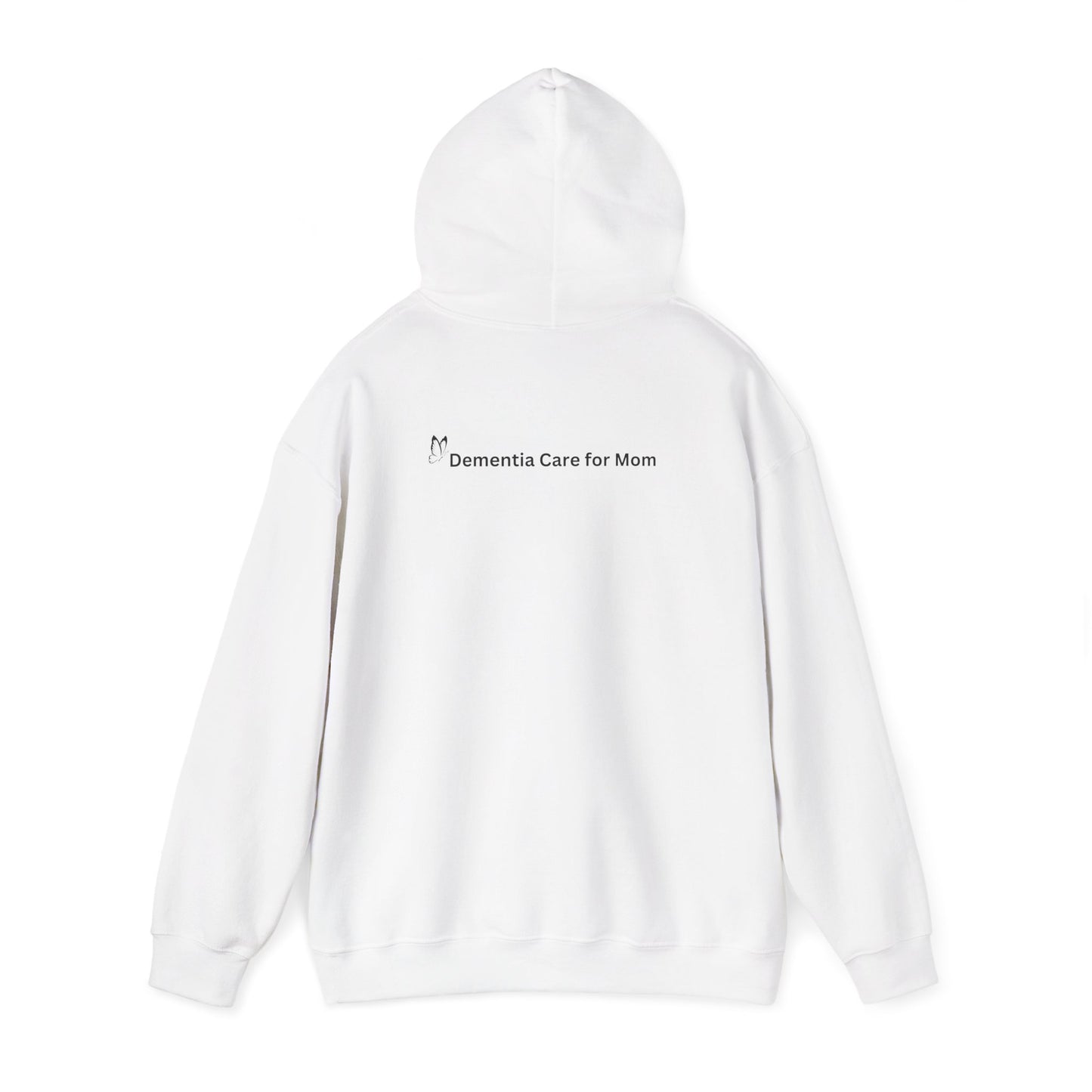 Unisex Heavy Blend™ Hooded Sweatshirt with My Mom May Have Dementia Design