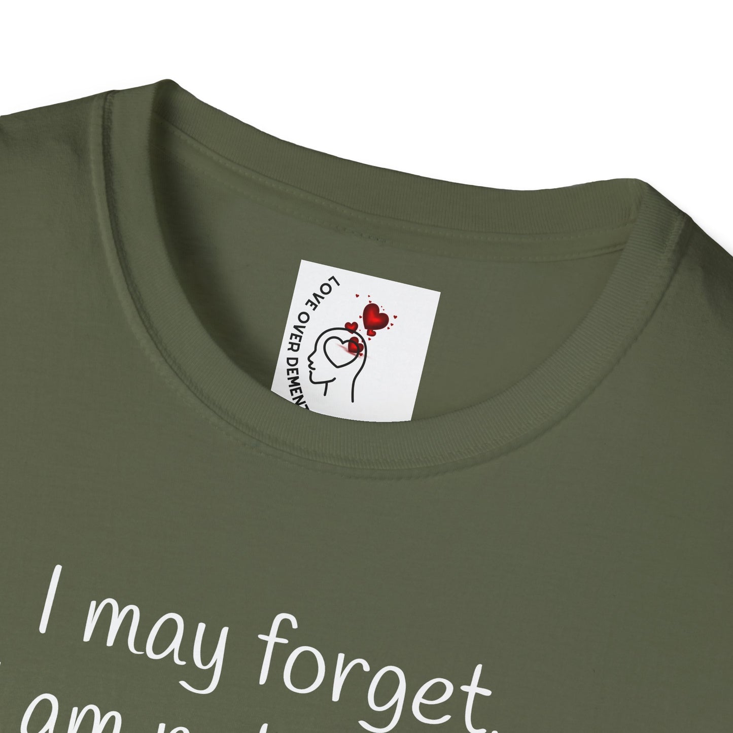 Inspirational Unisex T-Shirt - I May Forget, But I Am Not Forgotten - Great for Faith-Based Events, Casual Wear, Gifts, and Everyday Comfort