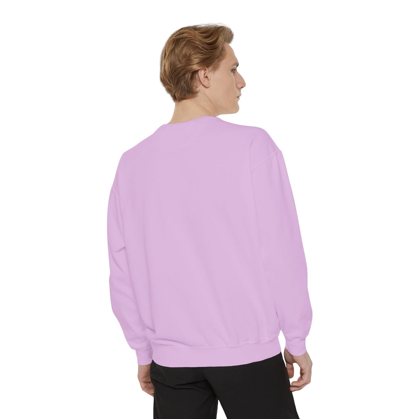 Love Over Dementia Sweatshirt, Unisex Garment-Dyed Crewneck, Thoughtful Gift for Caregivers, Awareness Apparel, Cozy Everyday Wear