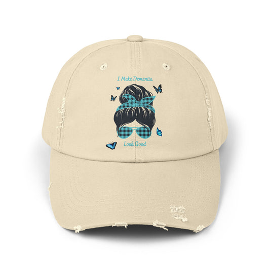 Trendy Distressed Cap with Inspirational Design, Casual Baseball Hat, Gift for Hat Lovers, Perfect for Outdoor Activities, Summer Accessory