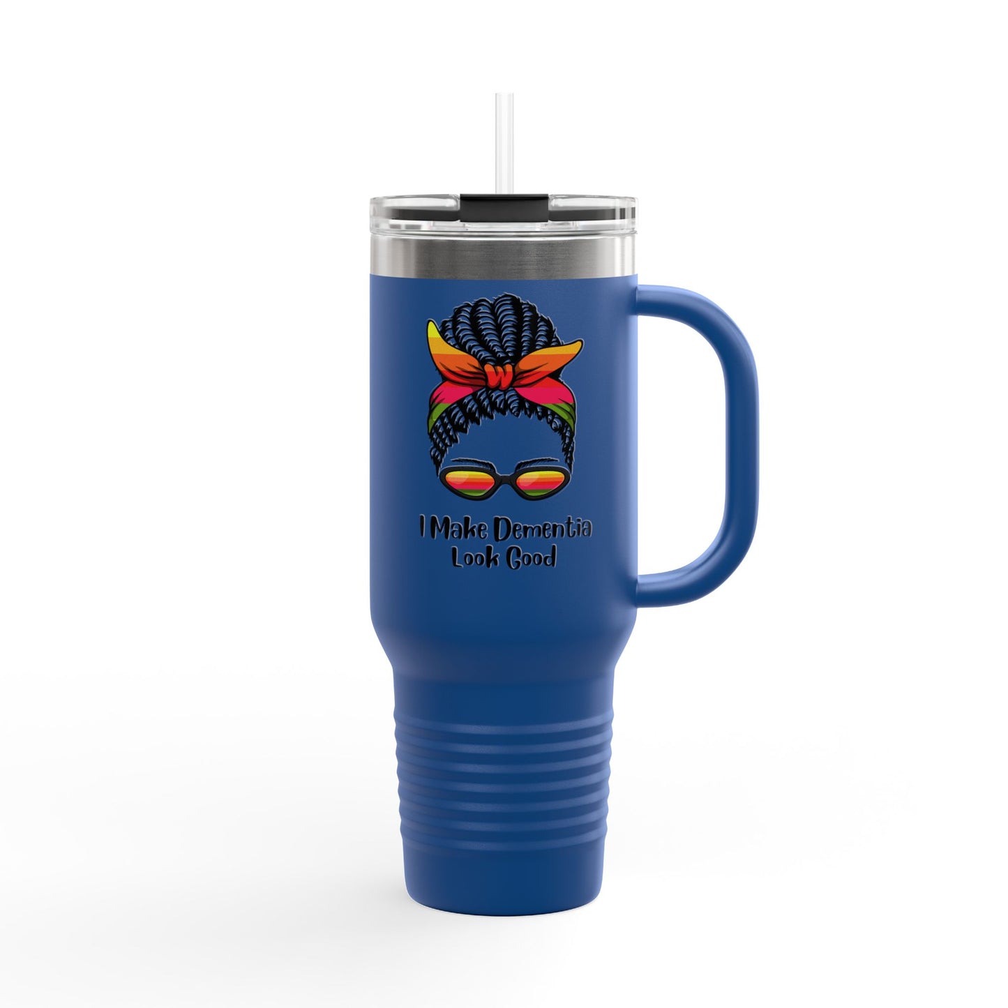 Chic Insulated Travel Mug - 'I Make Dementia Look Good', Perfect for Coffee Lovers, Gifts for Caregivers, Stylish Hydration, Travel [...]