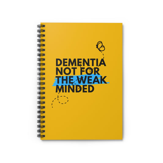 Empowering Spiral Notebook - Dementia Awareness