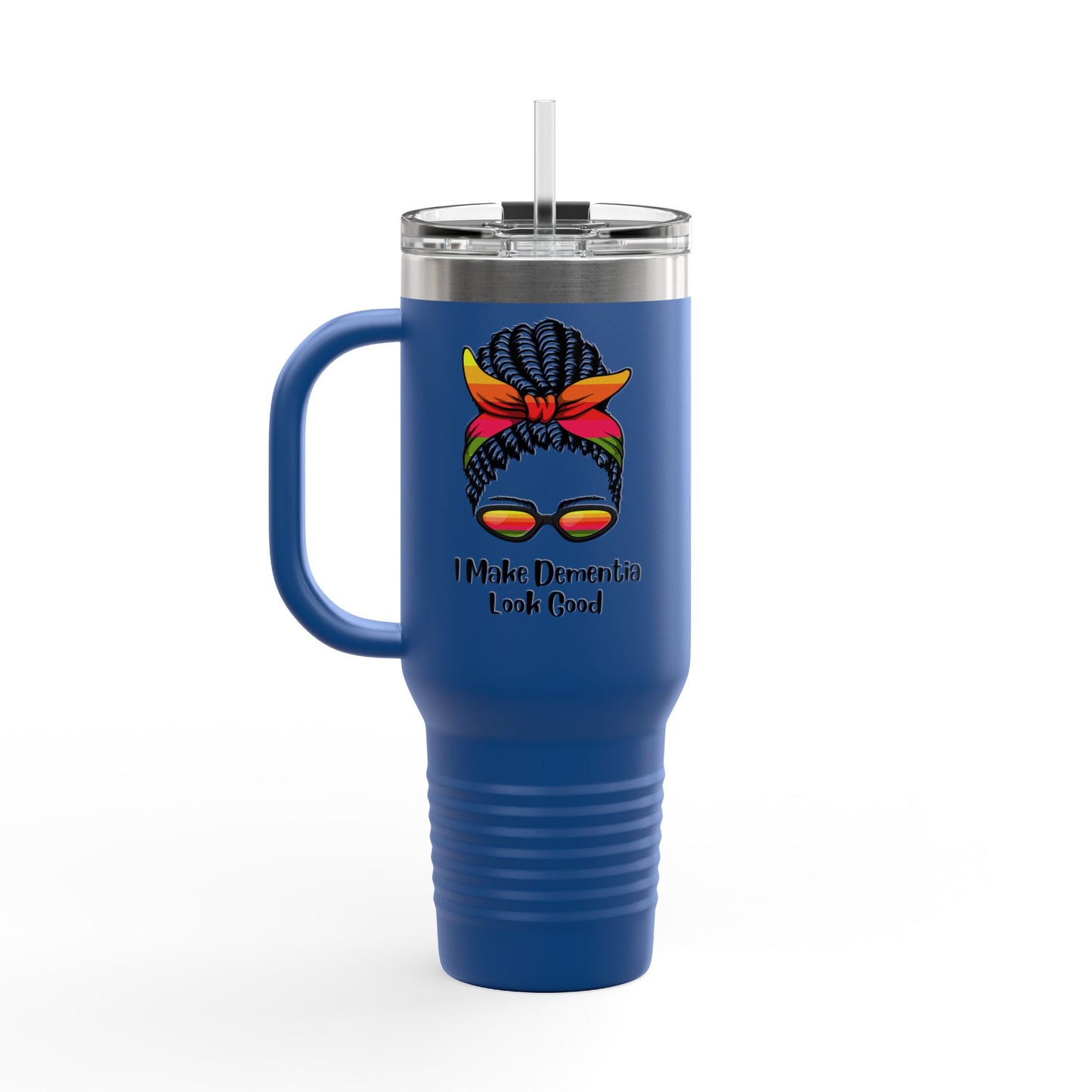 Chic Insulated Travel Mug - 'I Make Dementia Look Good', Perfect for Coffee Lovers, Gifts for Caregivers, Stylish Hydration, Travel [...]
