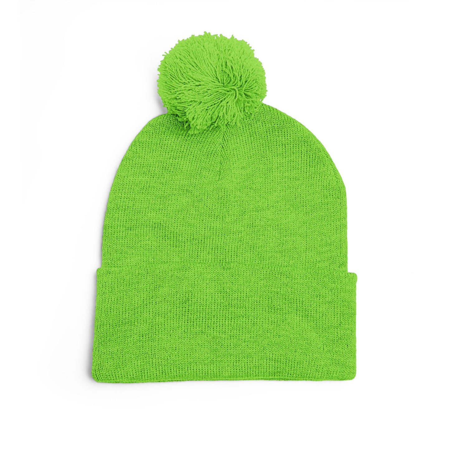 Cozy Pom-Pom Knit Cap - Winter Beanie, Embroidered Hat for Men & Women, Perfect for Gift or Everyday Use, Stylish Cold Weather Accessory
