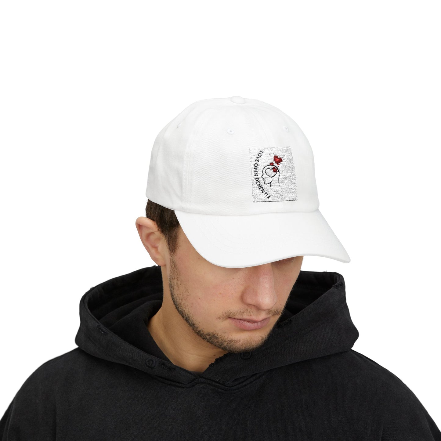 Classic Dad Cap with Heart Design, Casual Summer Hat, Fun Gift for Fathers, Trendy Accessory for Family Outings, Great for Birthdays [...]
