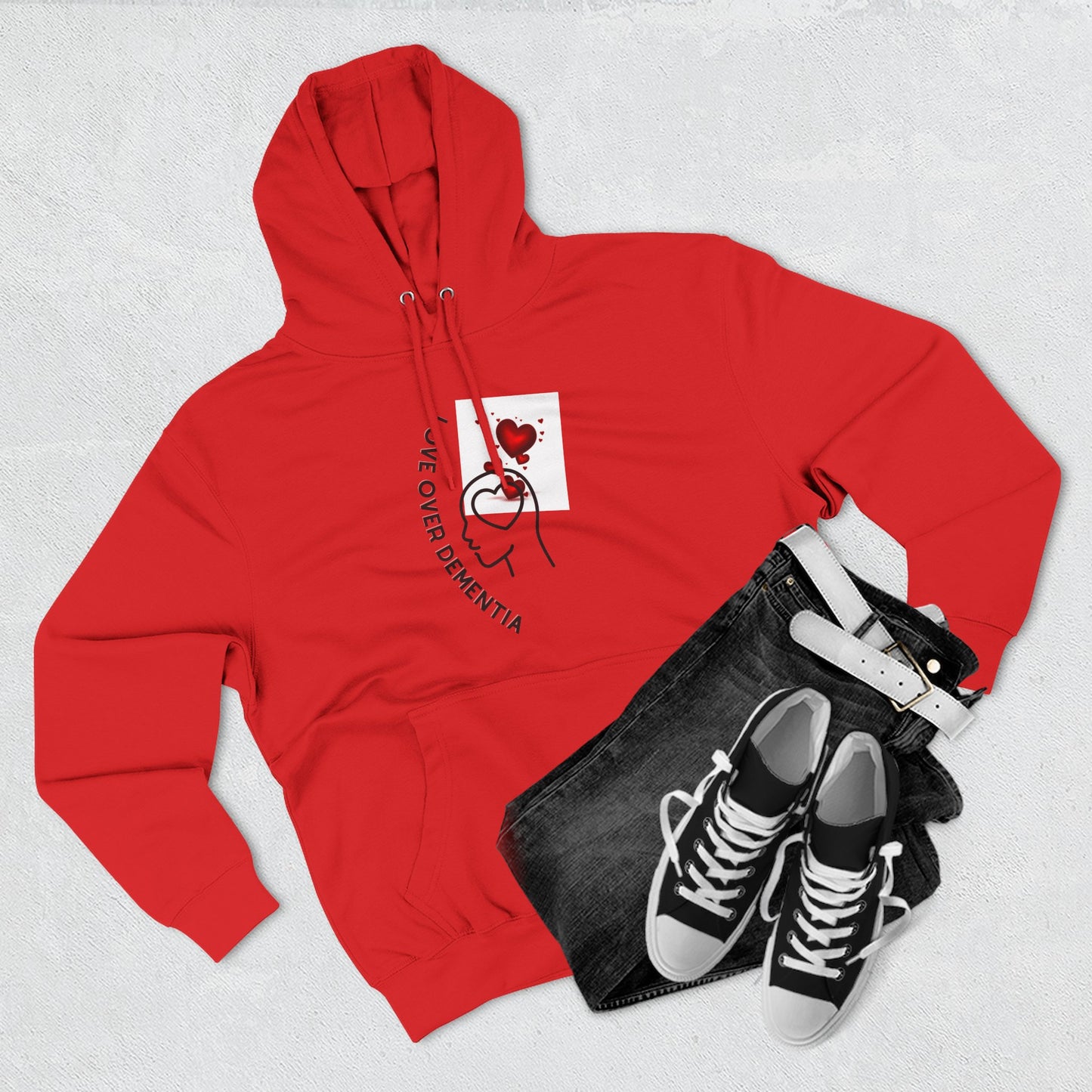 Love Over Dementia Hoodie, Comfort Wear, Caregiver Gift, Support [...]